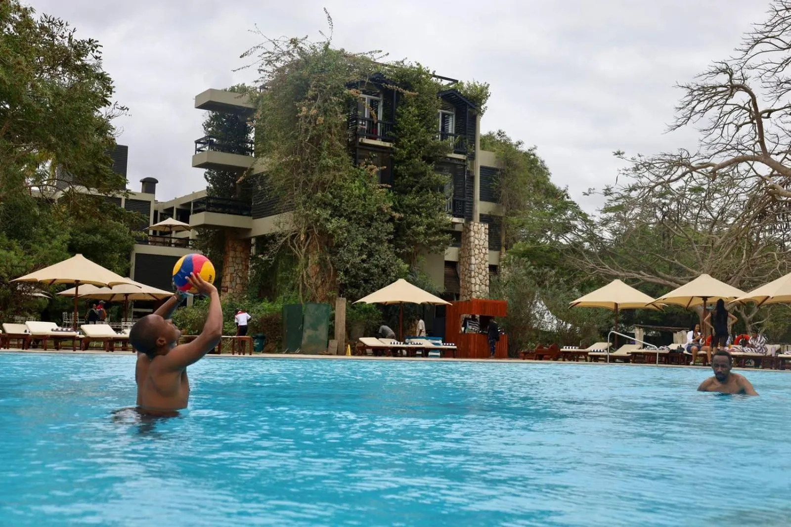 Swimming pool in Taita Hills Safari Resort & Spa