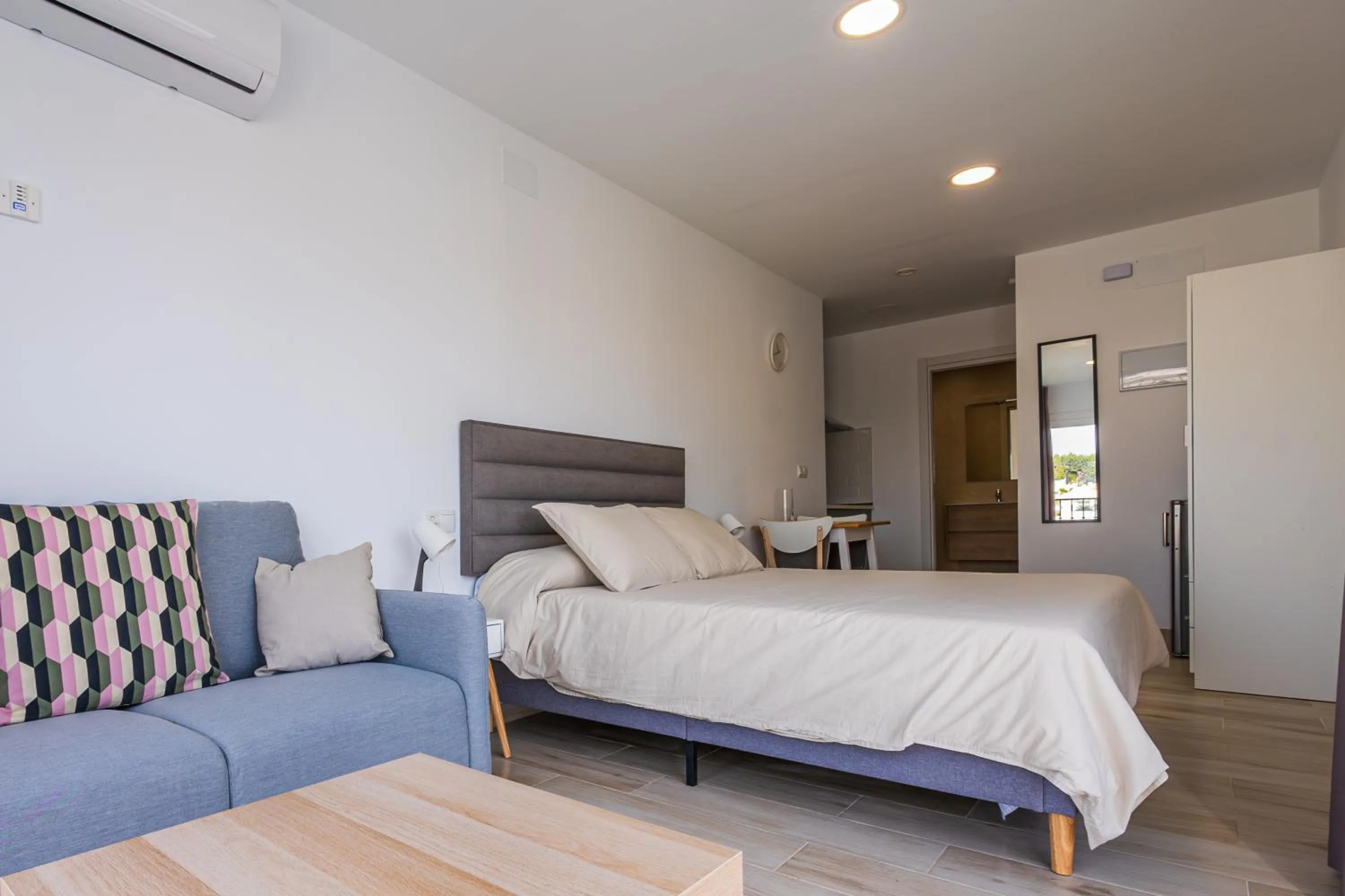 Bed in Apartamentos Turisticos José Cruz