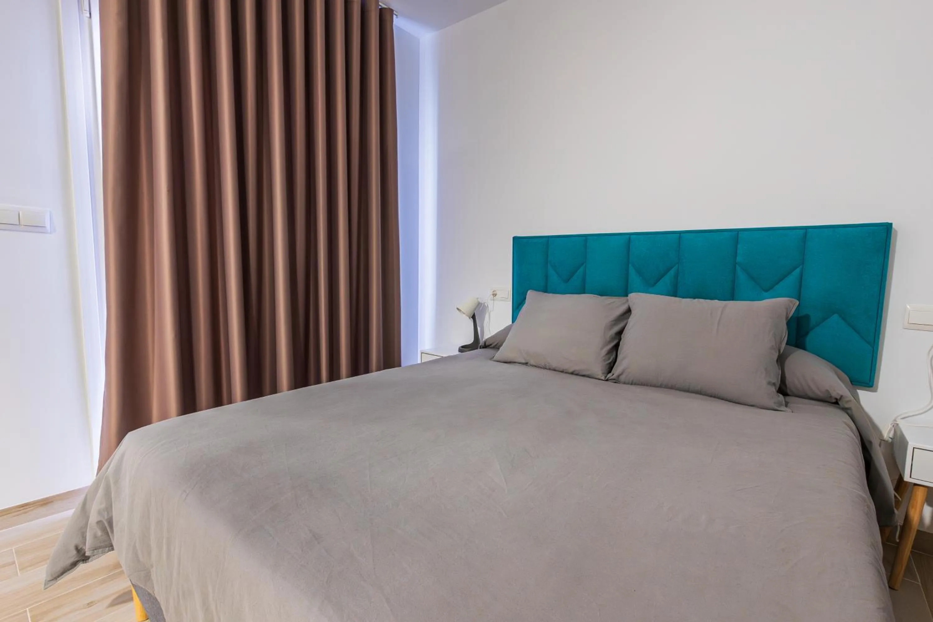 Bed in Apartamentos Turisticos José Cruz