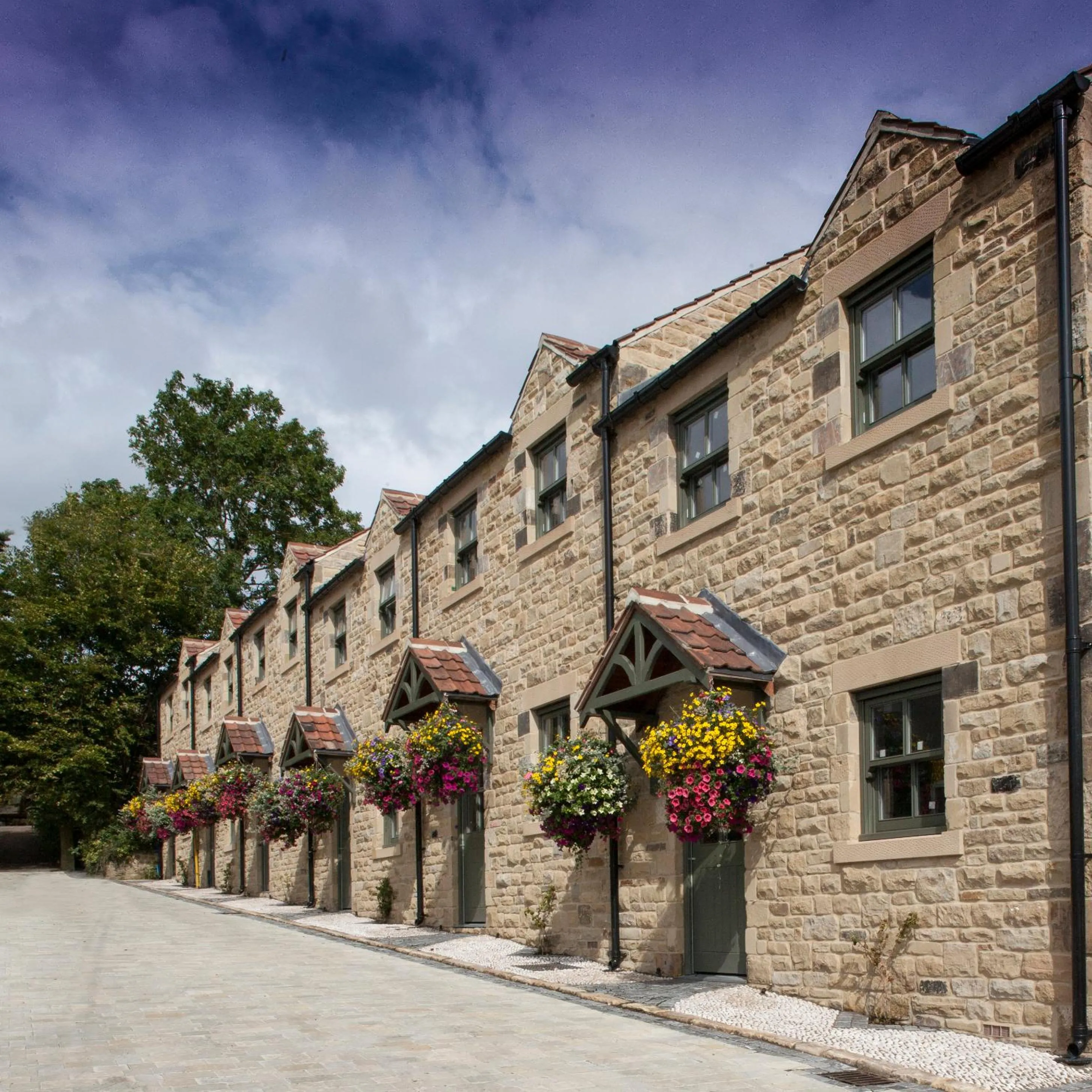 Quiet street view in Black Horse Beamish