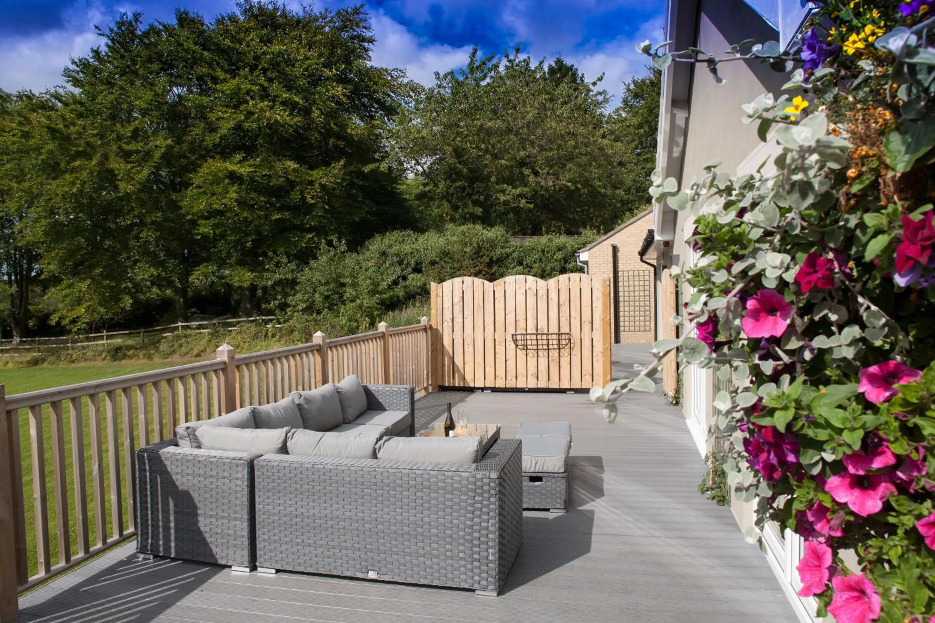 Patio in Black Horse Beamish