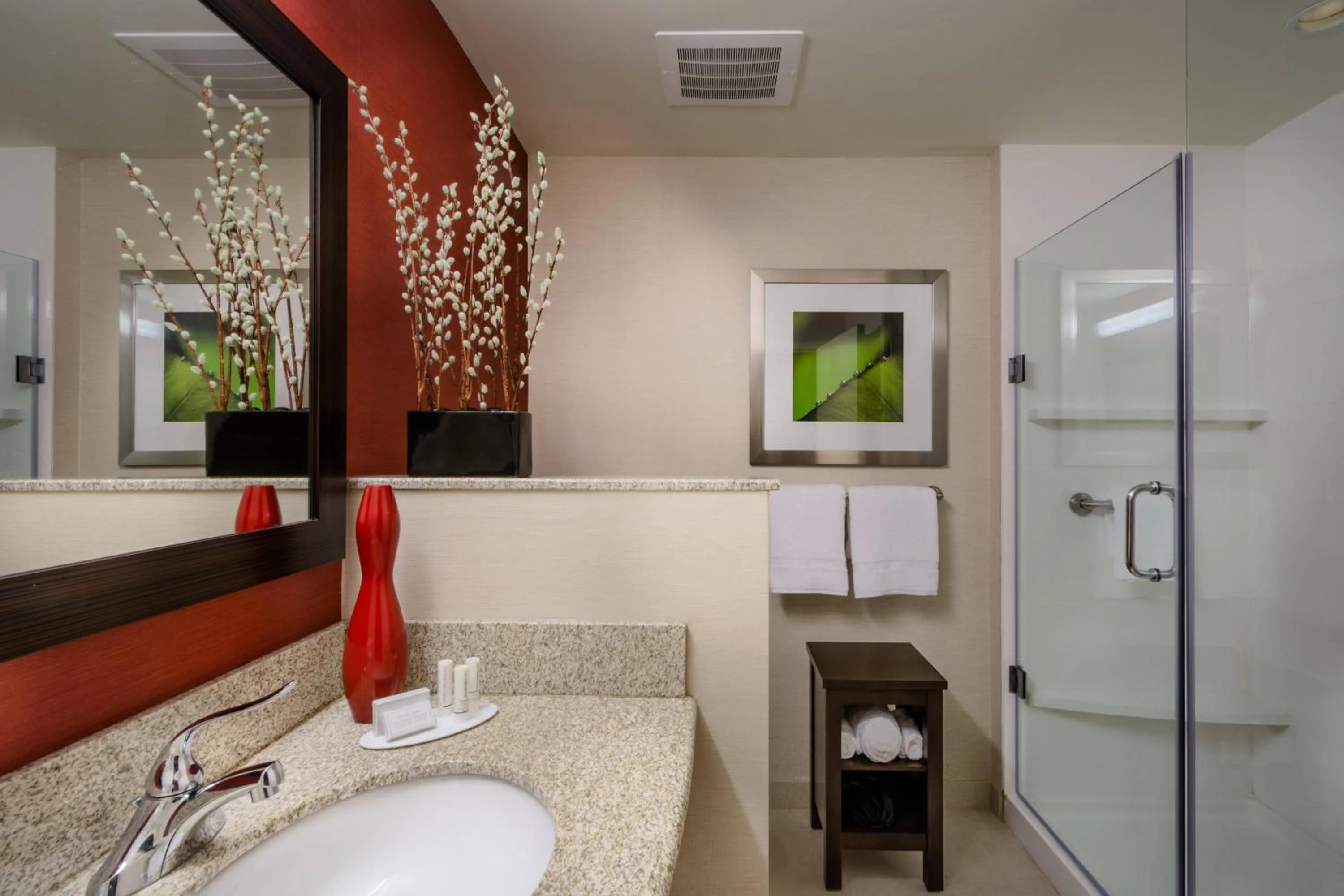 Bathroom in Courtyard by Marriott Charleston Downtown/Civic Center