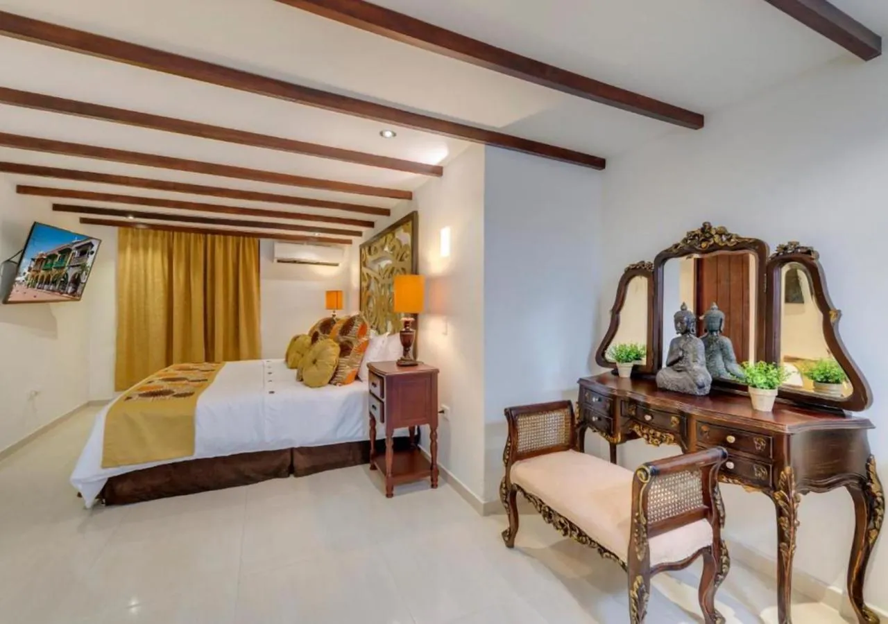 Bed in Hotel Dorado Plaza Boutique Calle del Arsenal