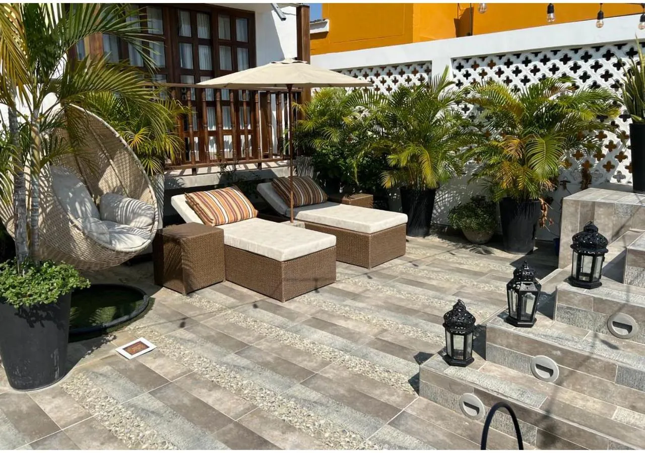 Garden in Hotel Dorado Plaza Boutique Calle del Arsenal