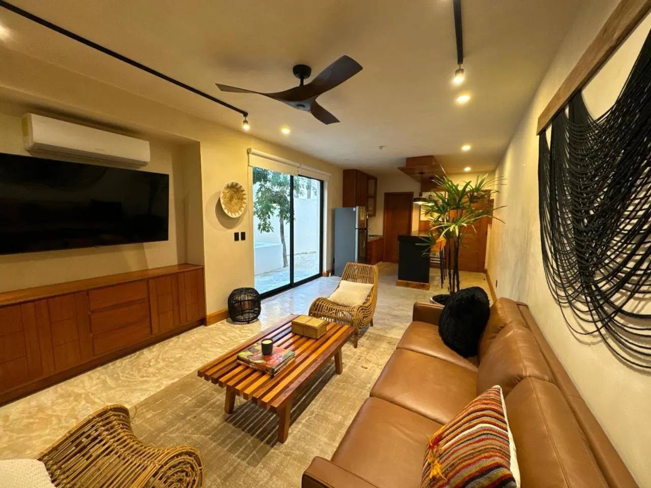 TV and multimedia in Condominio Talulah Living Tulum