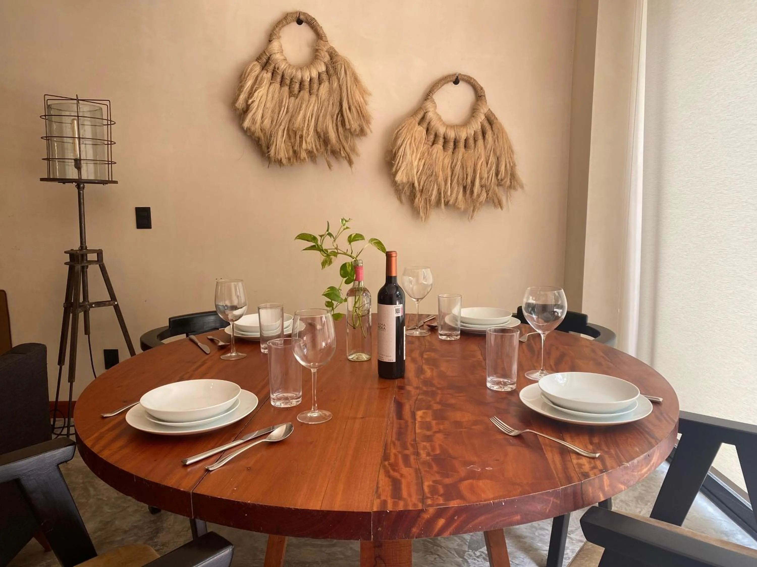 Dining area in Condominio Talulah Living Tulum