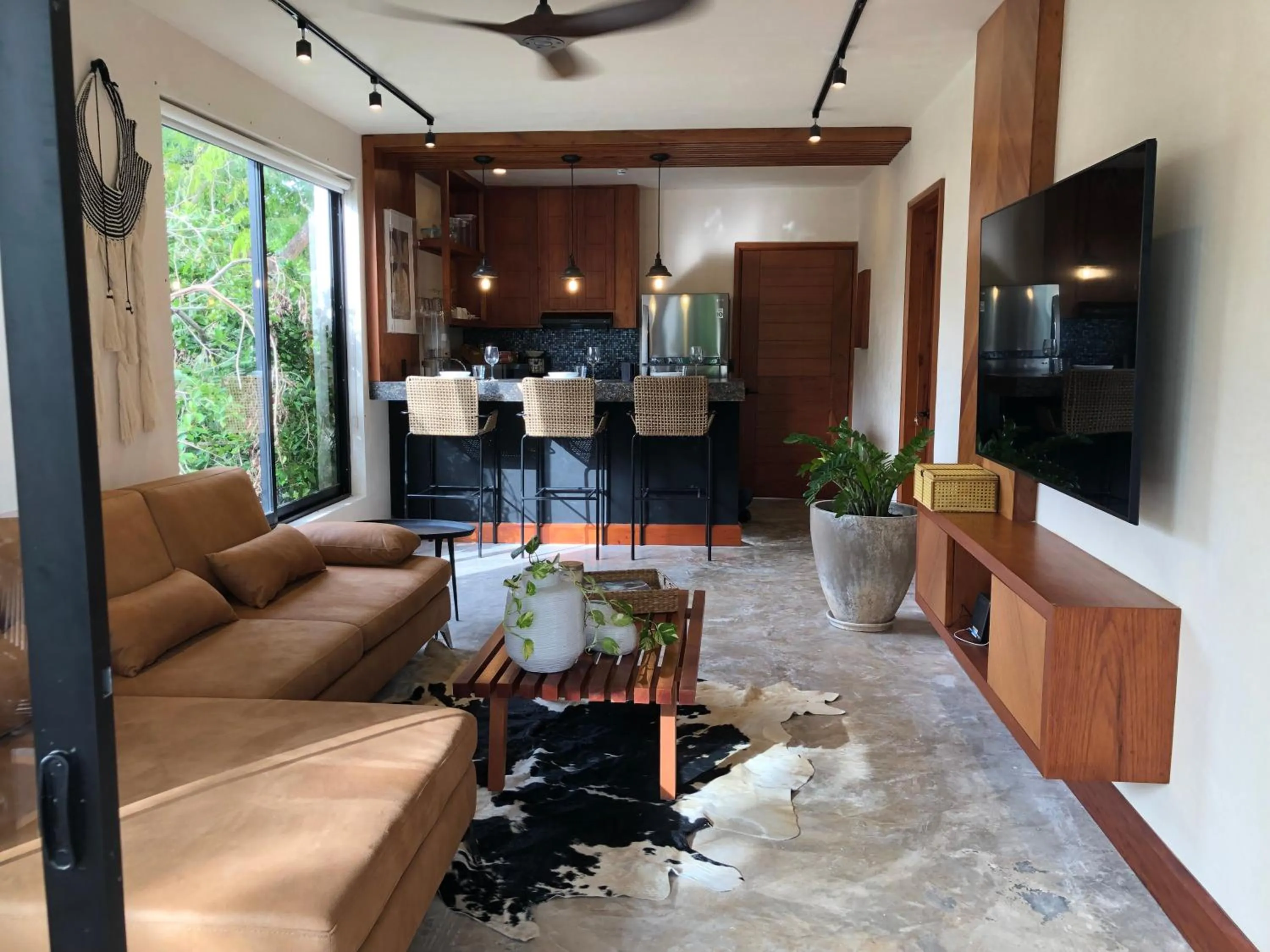 Living room in Condominio Talulah Living Tulum