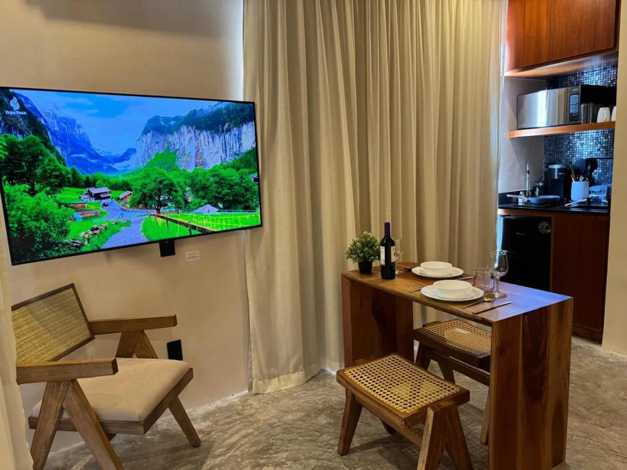 kitchen in Condominio Talulah Living Tulum