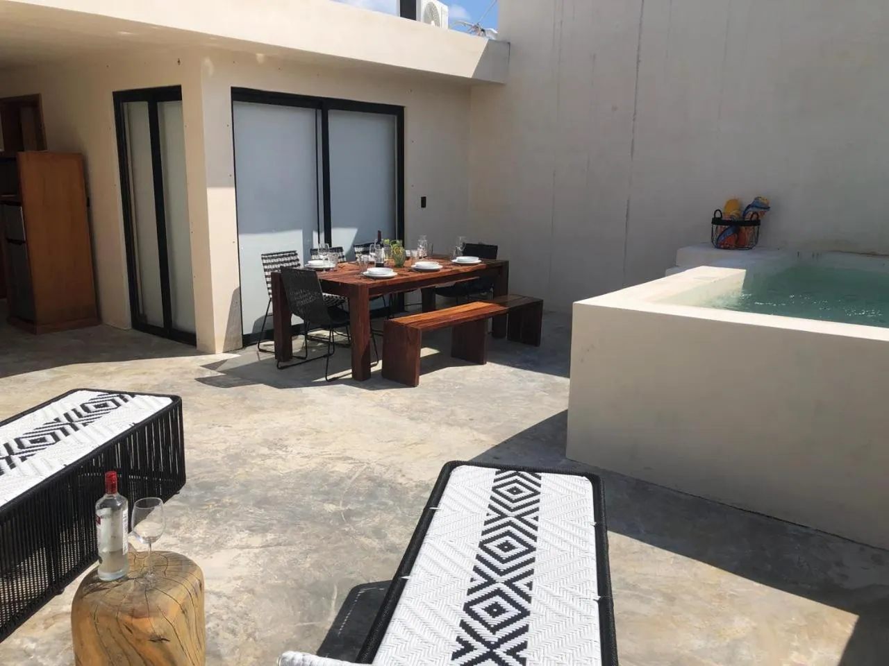 Balcony/Terrace in Condominio Talulah Living Tulum