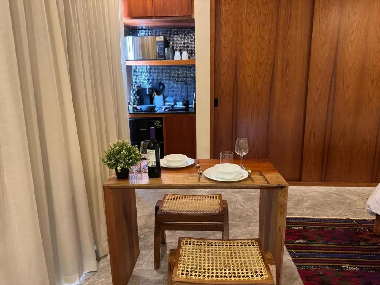 Dining area in Condominio Talulah Living Tulum