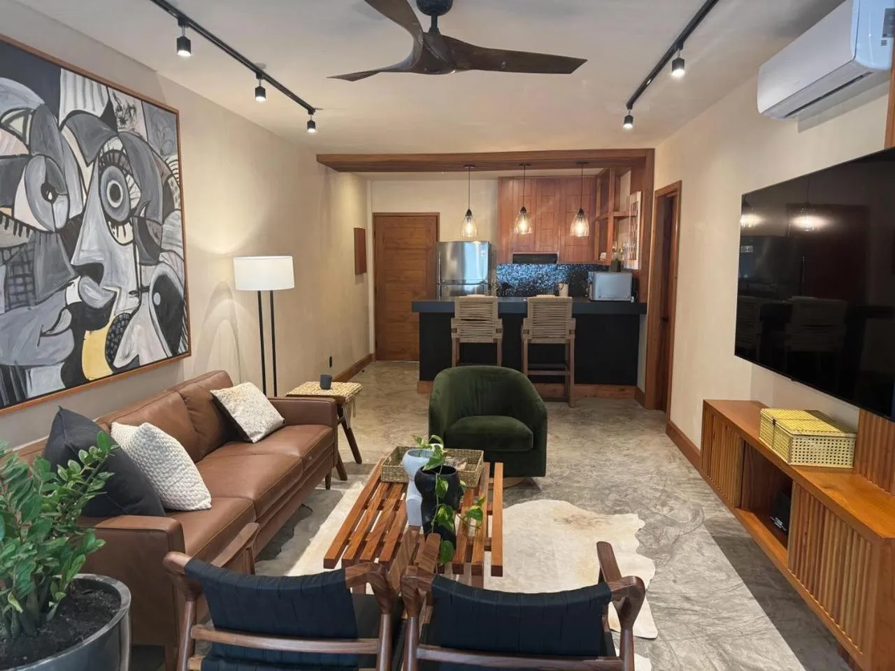 Living room in Condominio Talulah Living Tulum