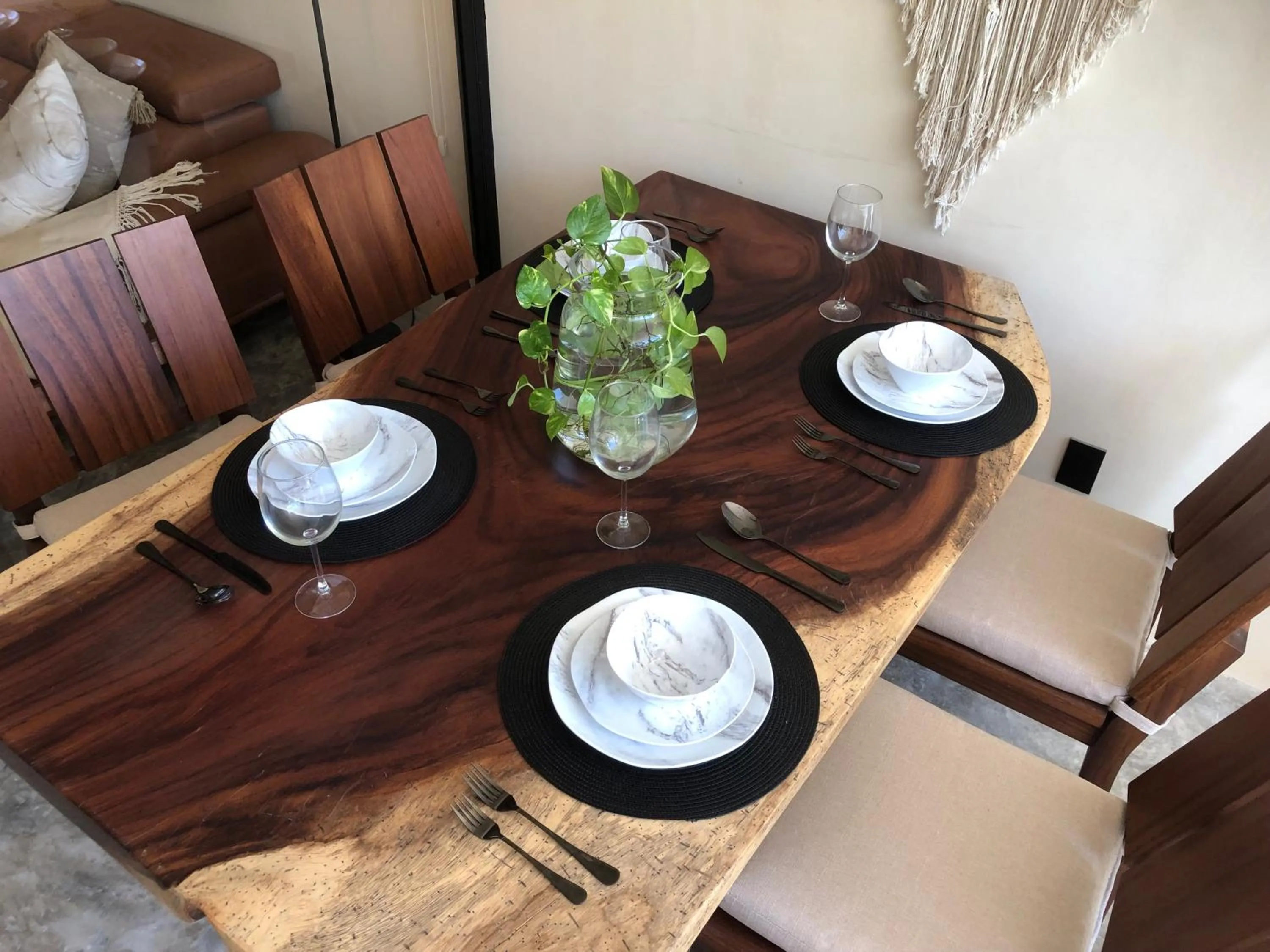 Dining area in Condominio Talulah Living Tulum