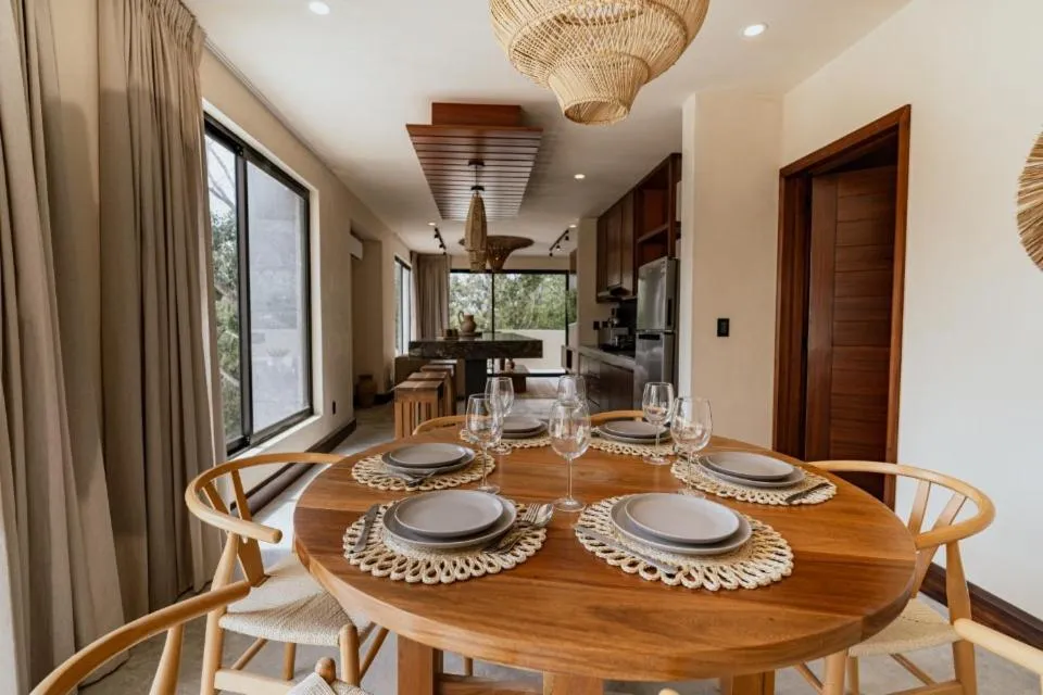 Dining area in Condominio Talulah Living Tulum