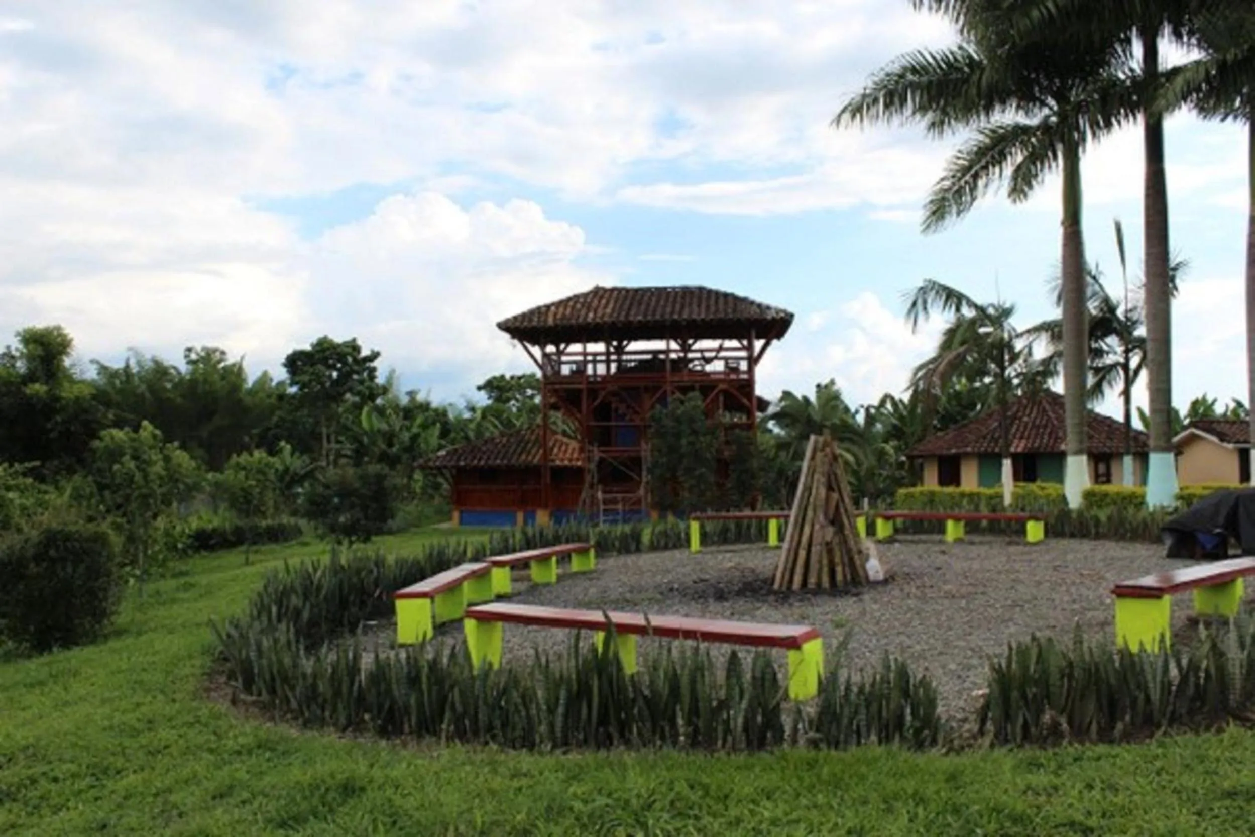 Area and facilities in Hotel Campestre Los Tucanes