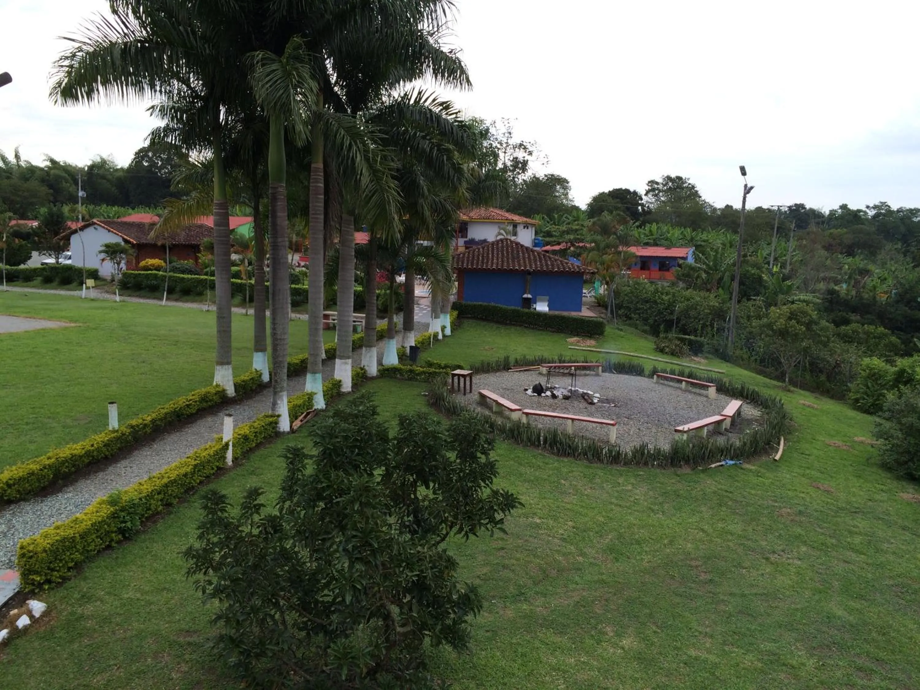 Area and facilities in Hotel Campestre Los Tucanes