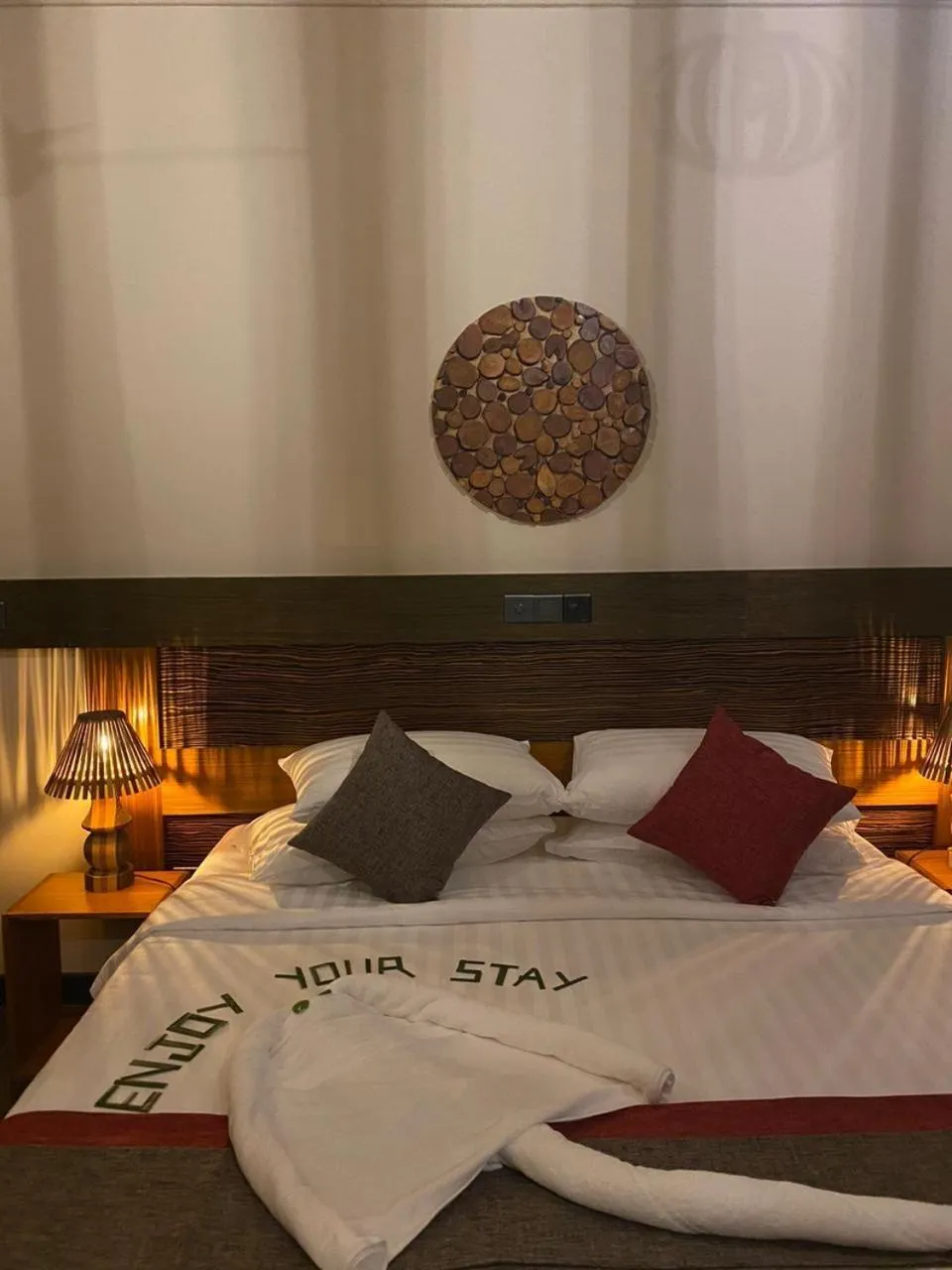 Bed in Sand Inn Residence