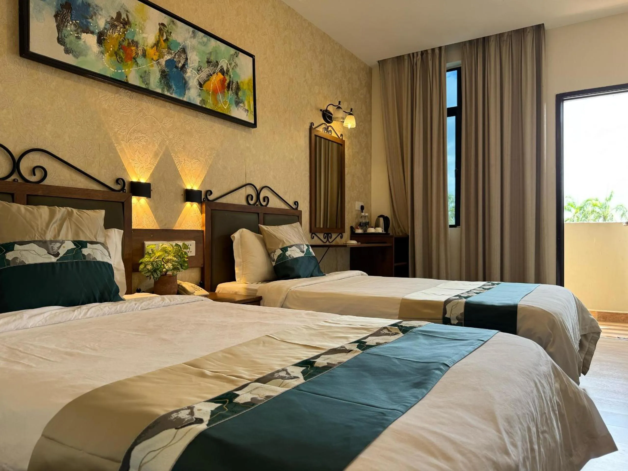 Bed in K Garden Hotel (BS)