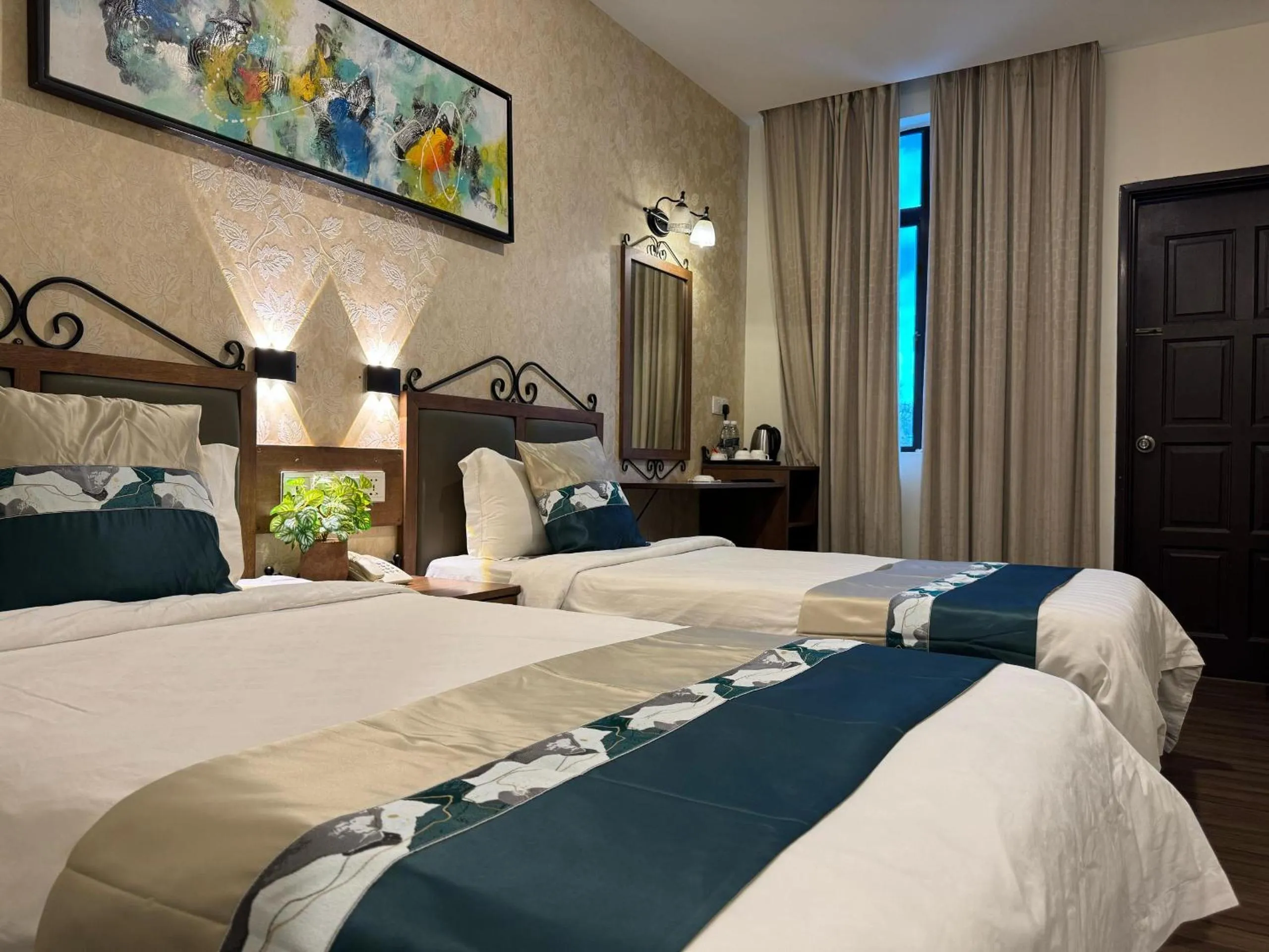 Bed in K Garden Hotel (BS)