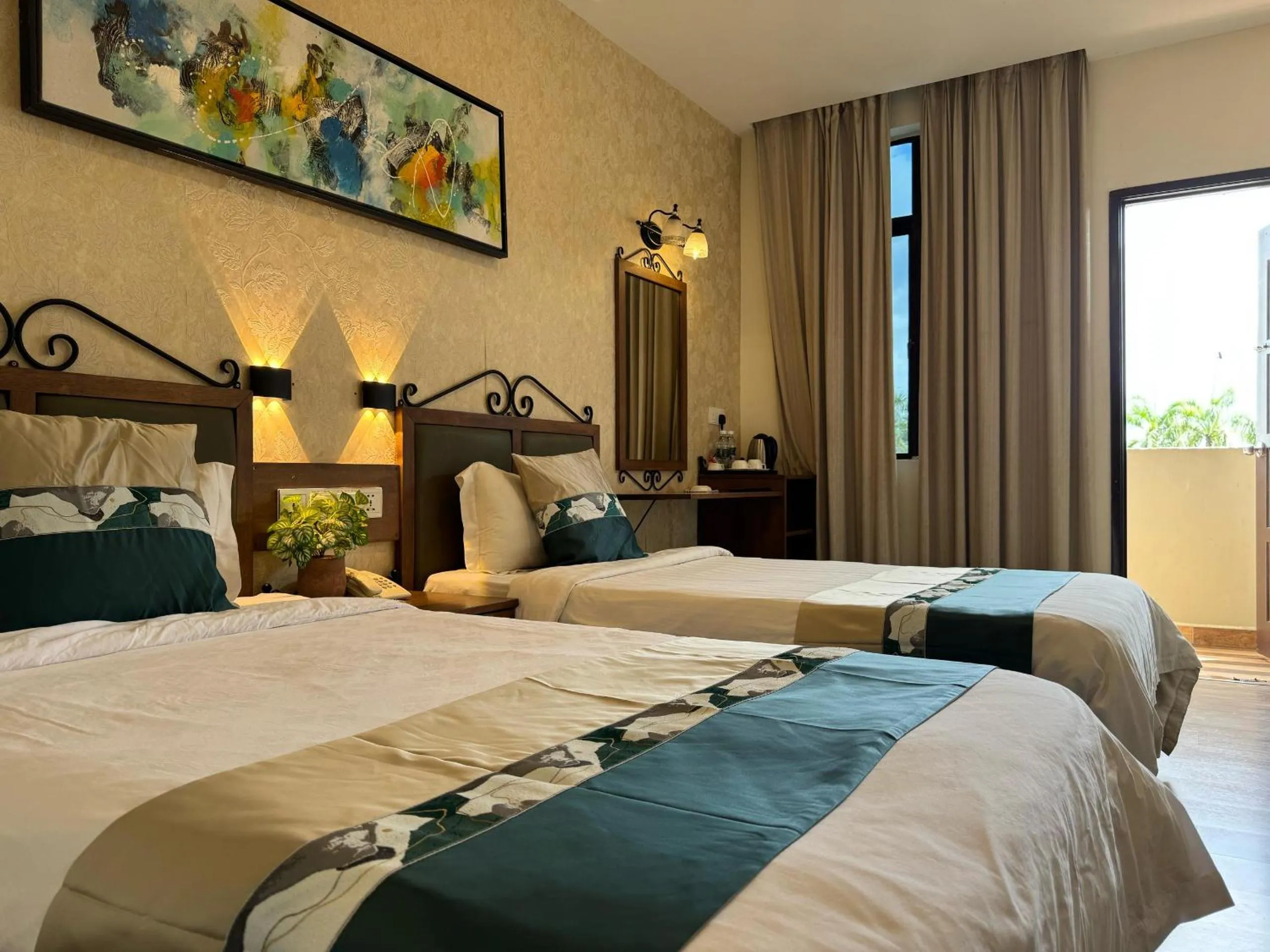 Bed in K Garden Hotel (BS)