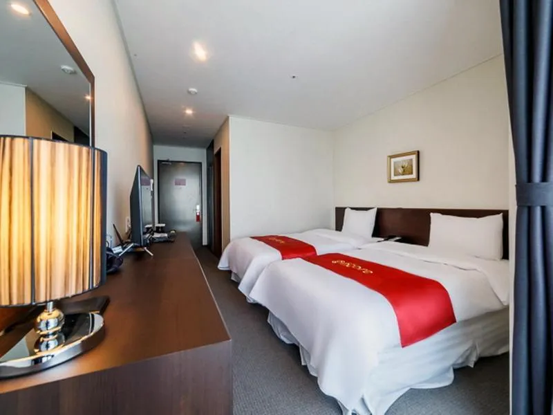 Bed in Hotel K-Tree Pyeongtaek