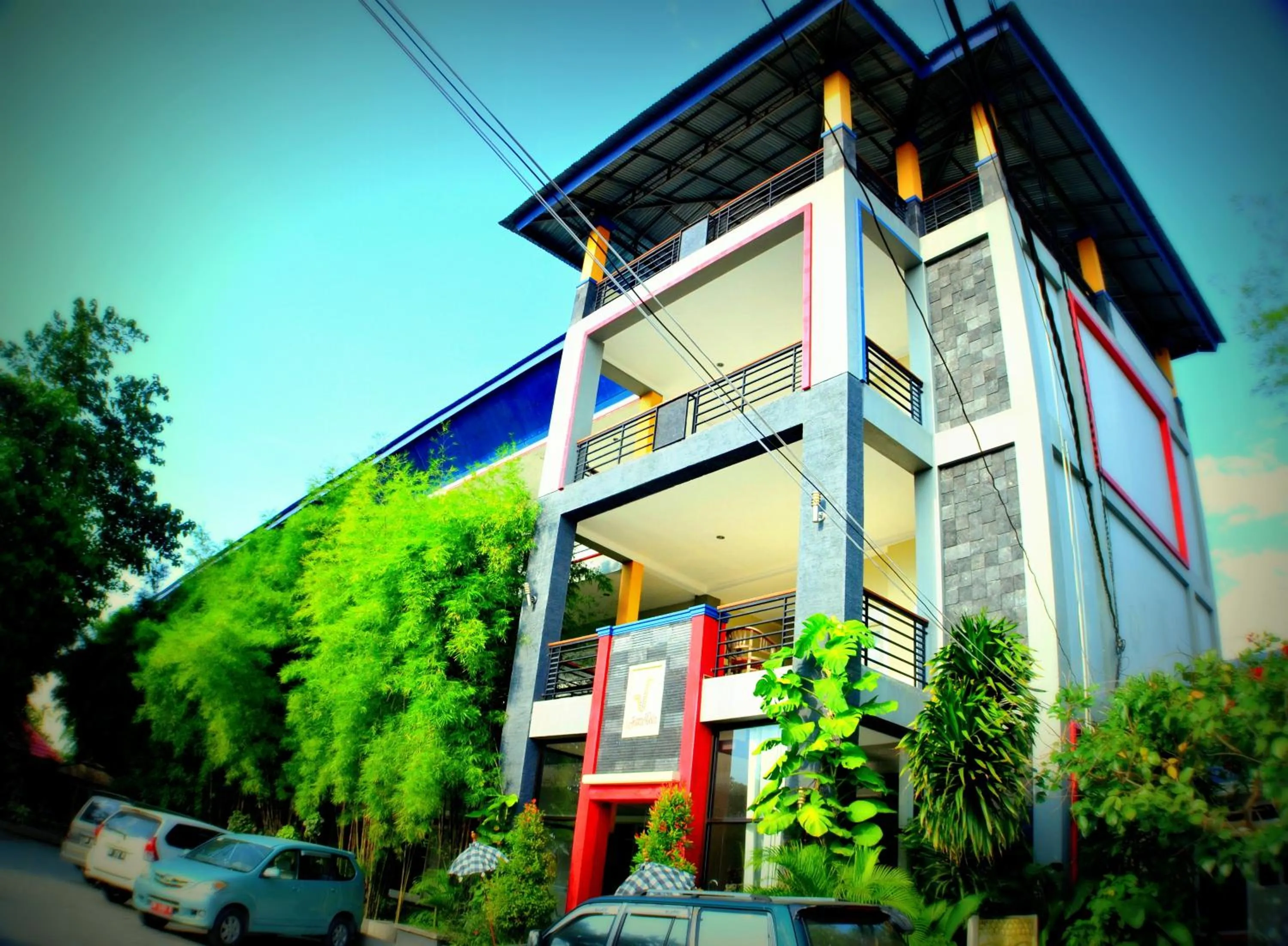 Facade/entrance in Jazz Hotel Palu