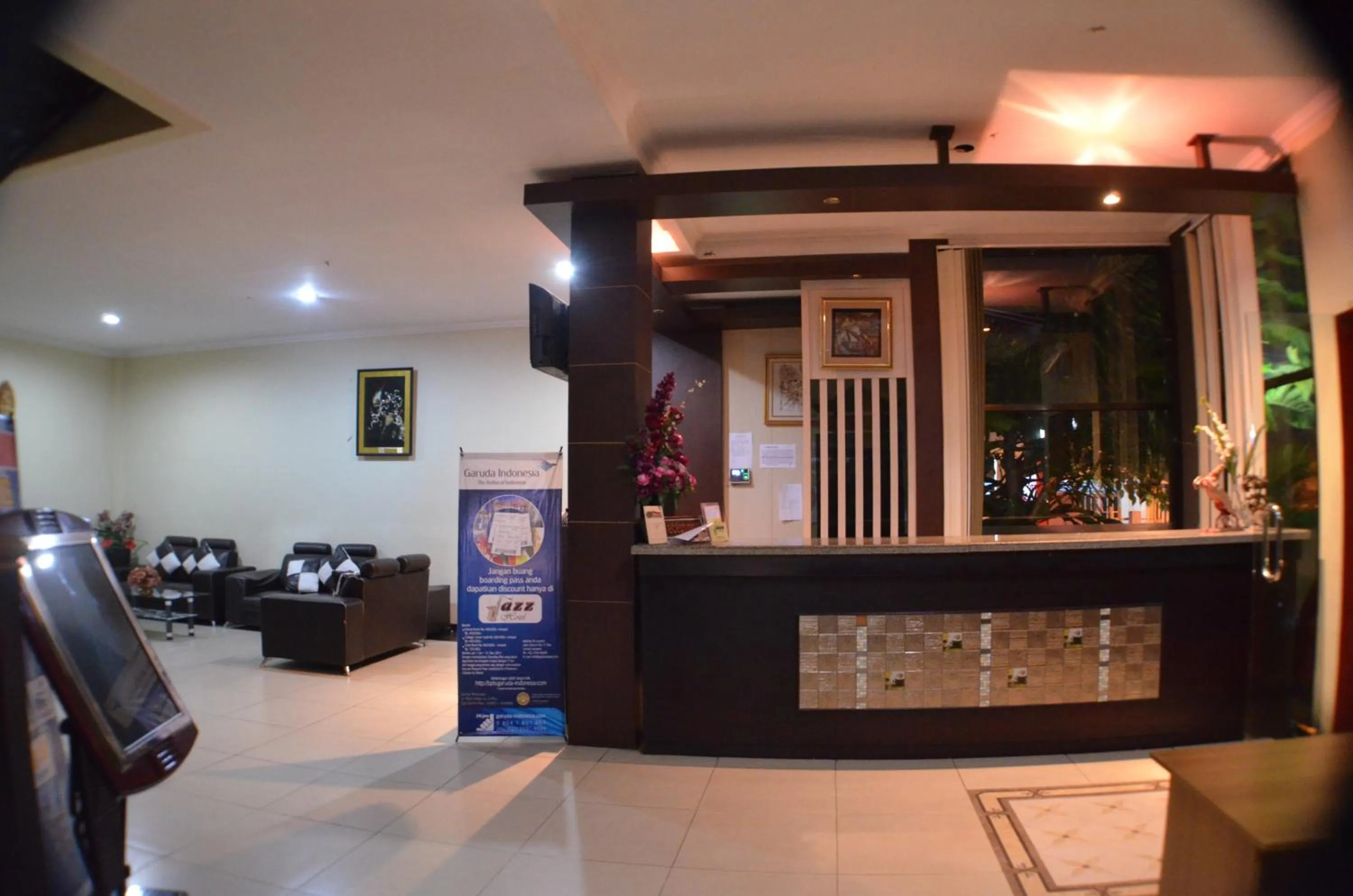Lobby or reception in Jazz Hotel Palu