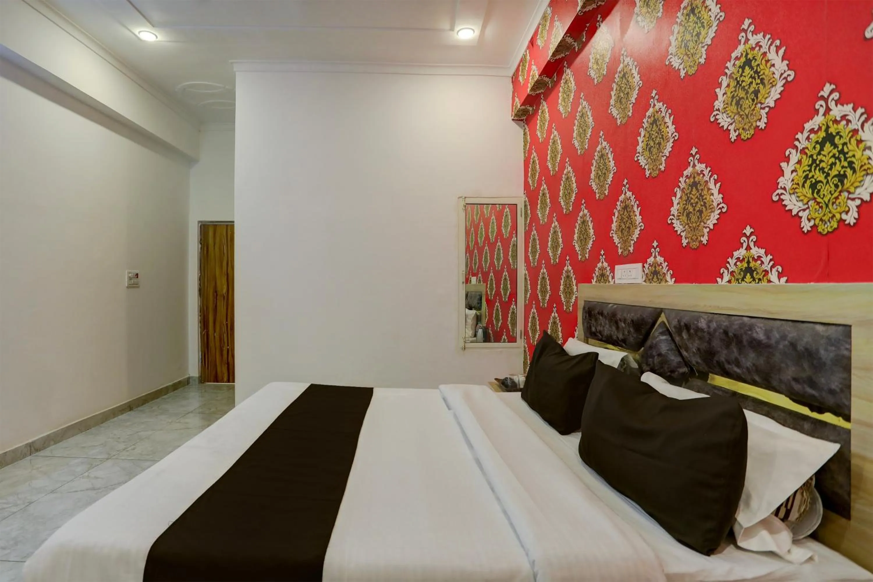 Bedroom in Hotel O BR INN