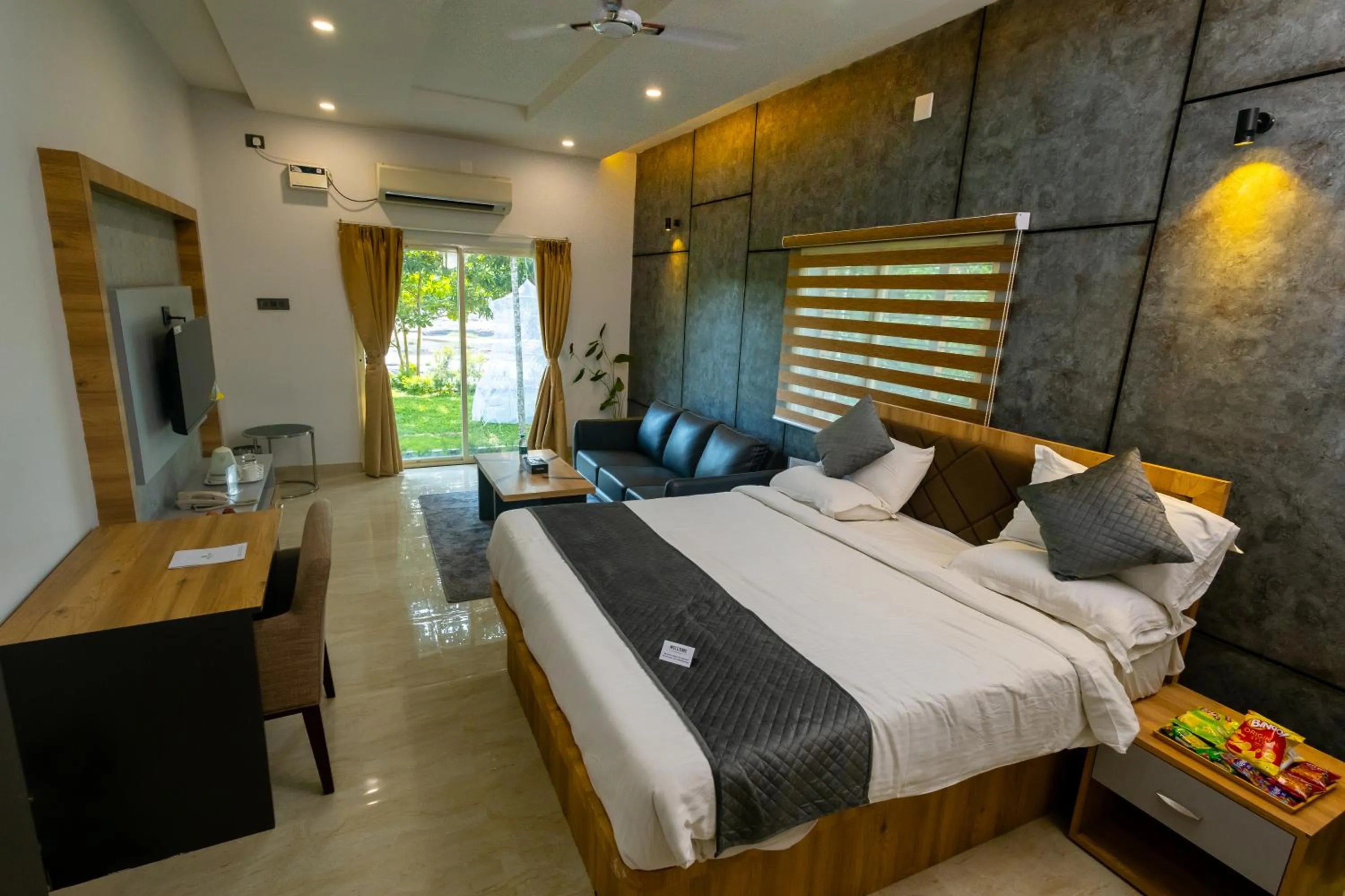 Bedroom in Breathe Resorts