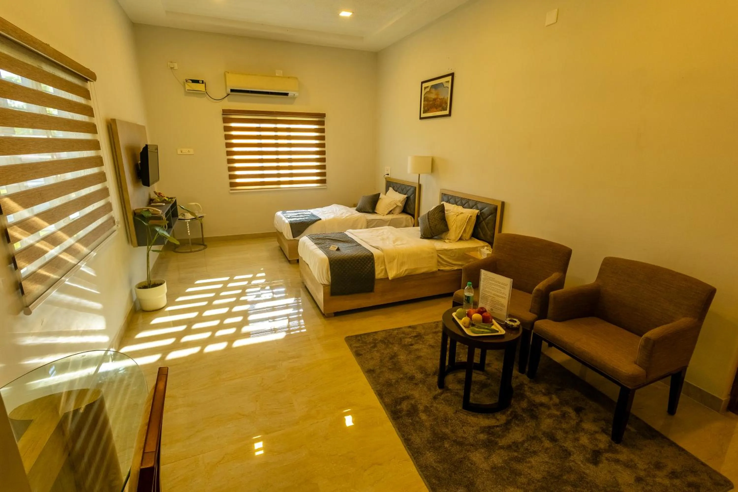 Living room in Breathe Resorts