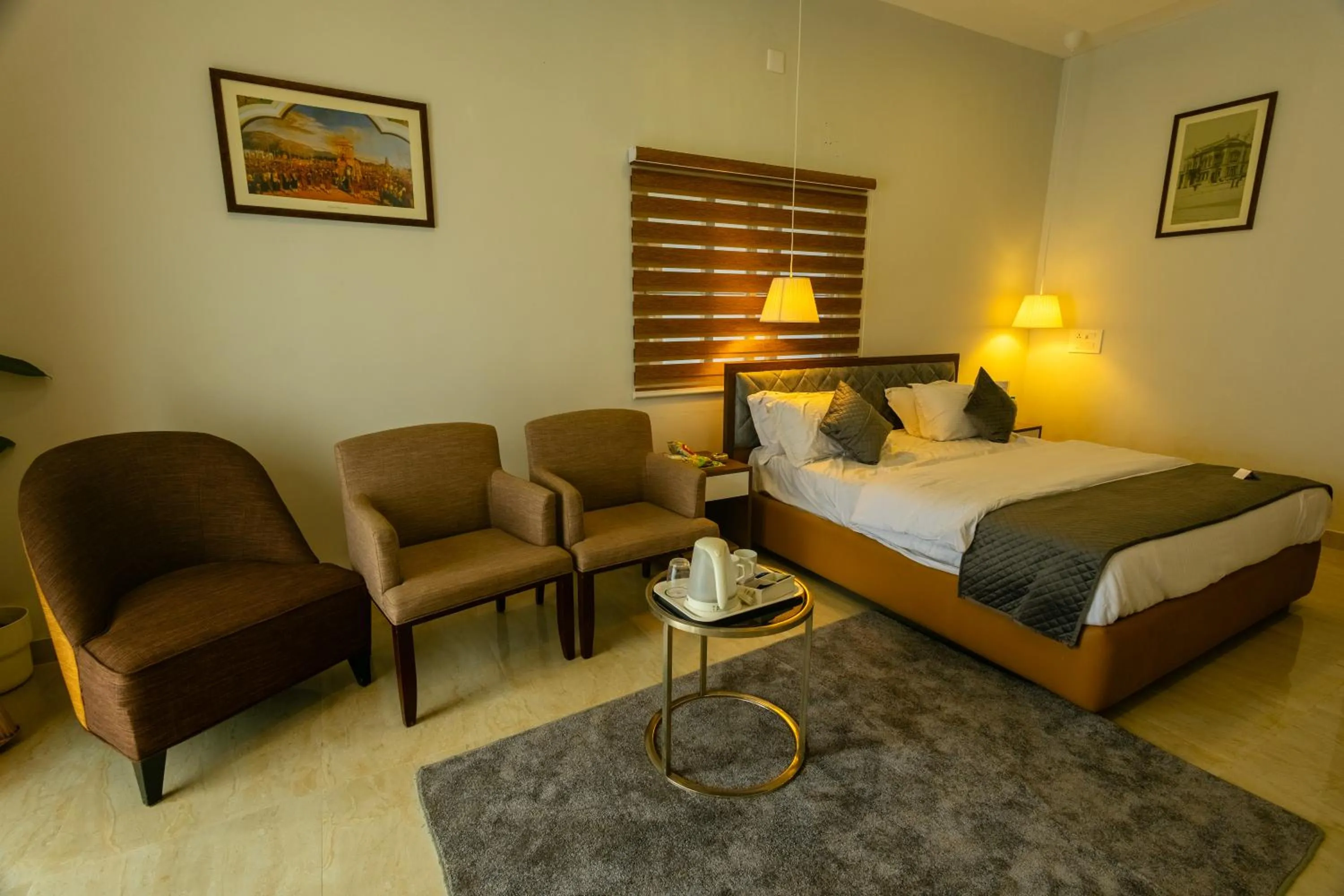 Living room in Breathe Resorts