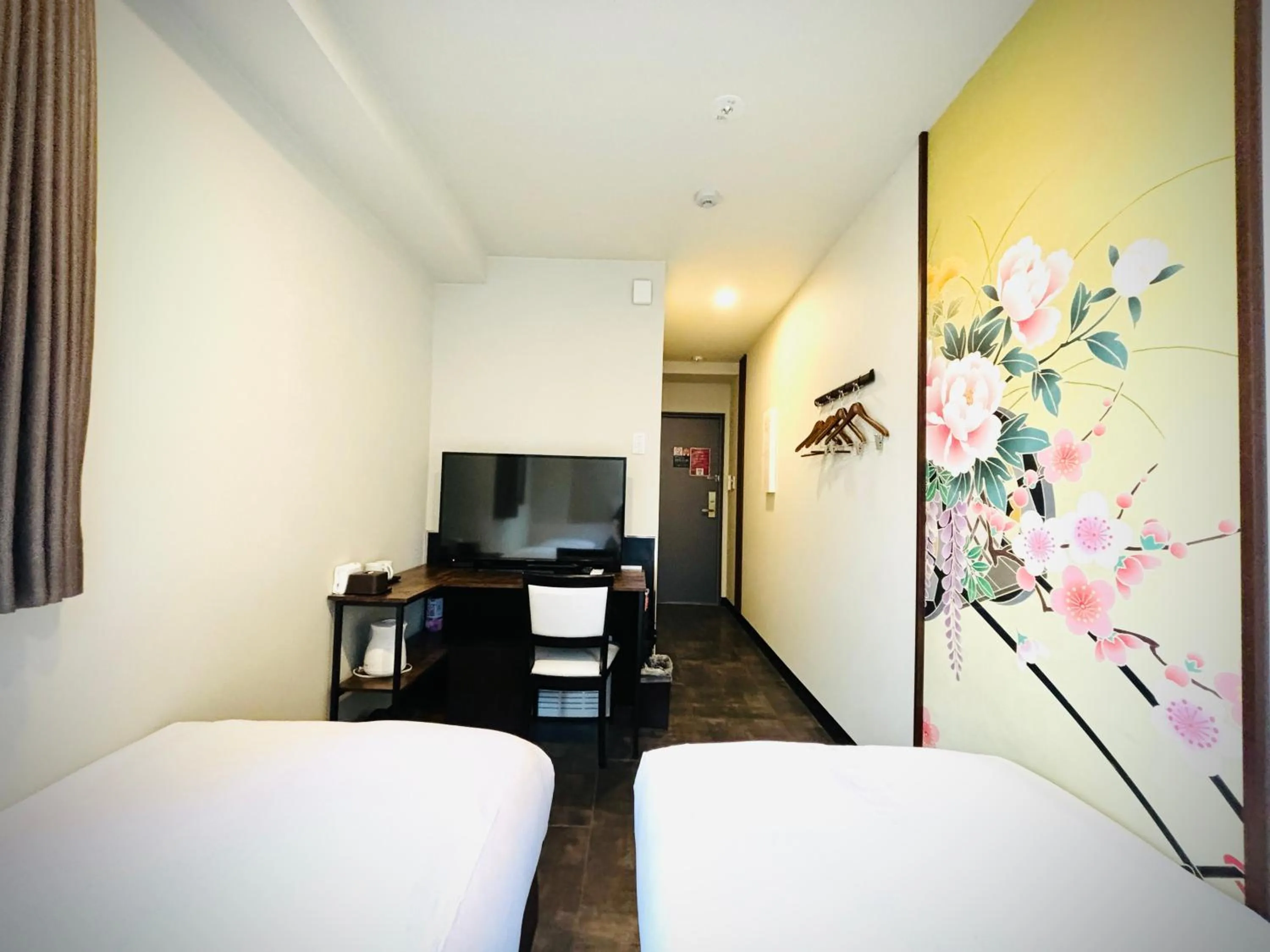 TV and multimedia, Bed in Hotel Arashi Namba No002