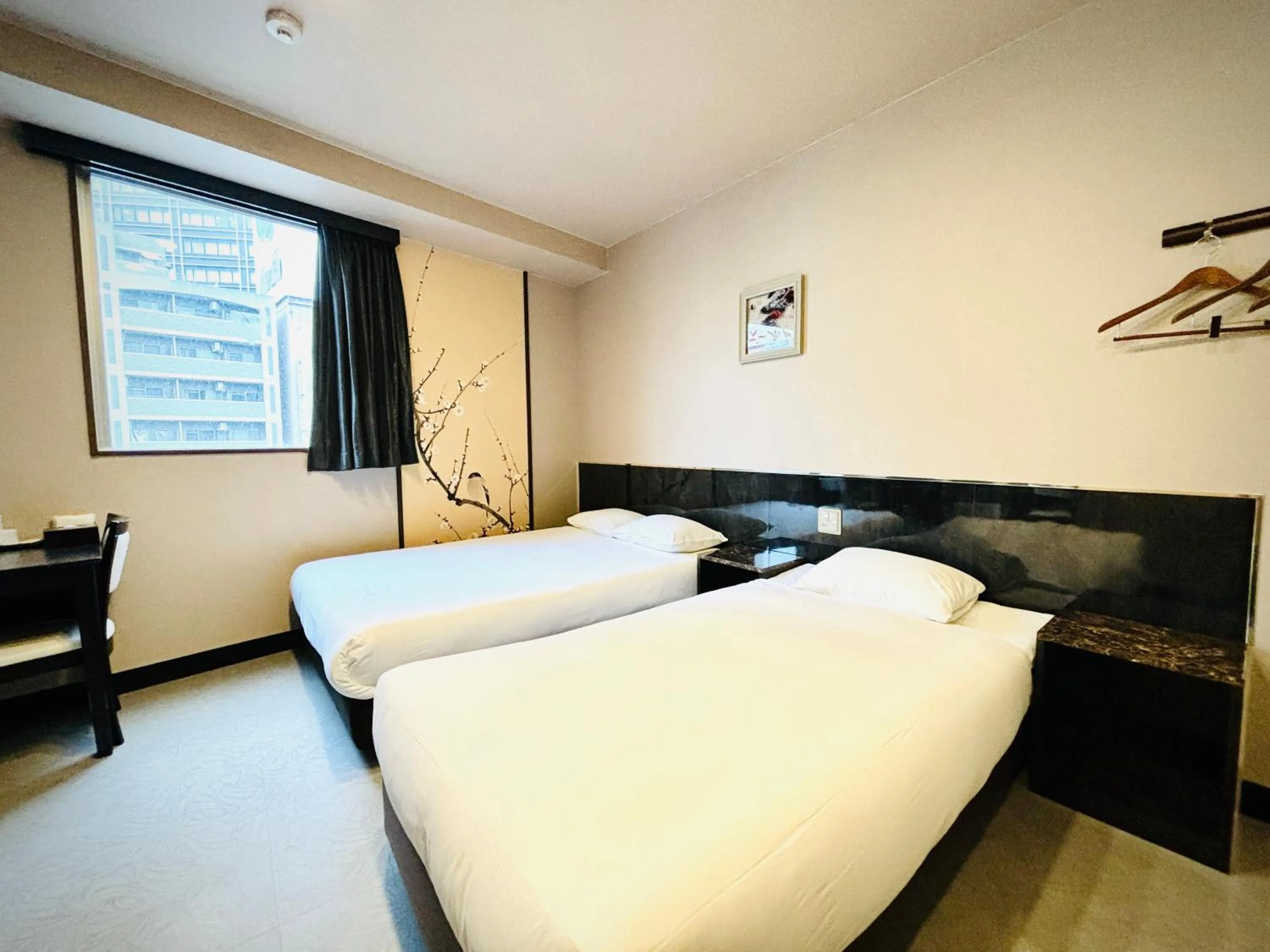 Bed in Hotel Arashi Namba No002