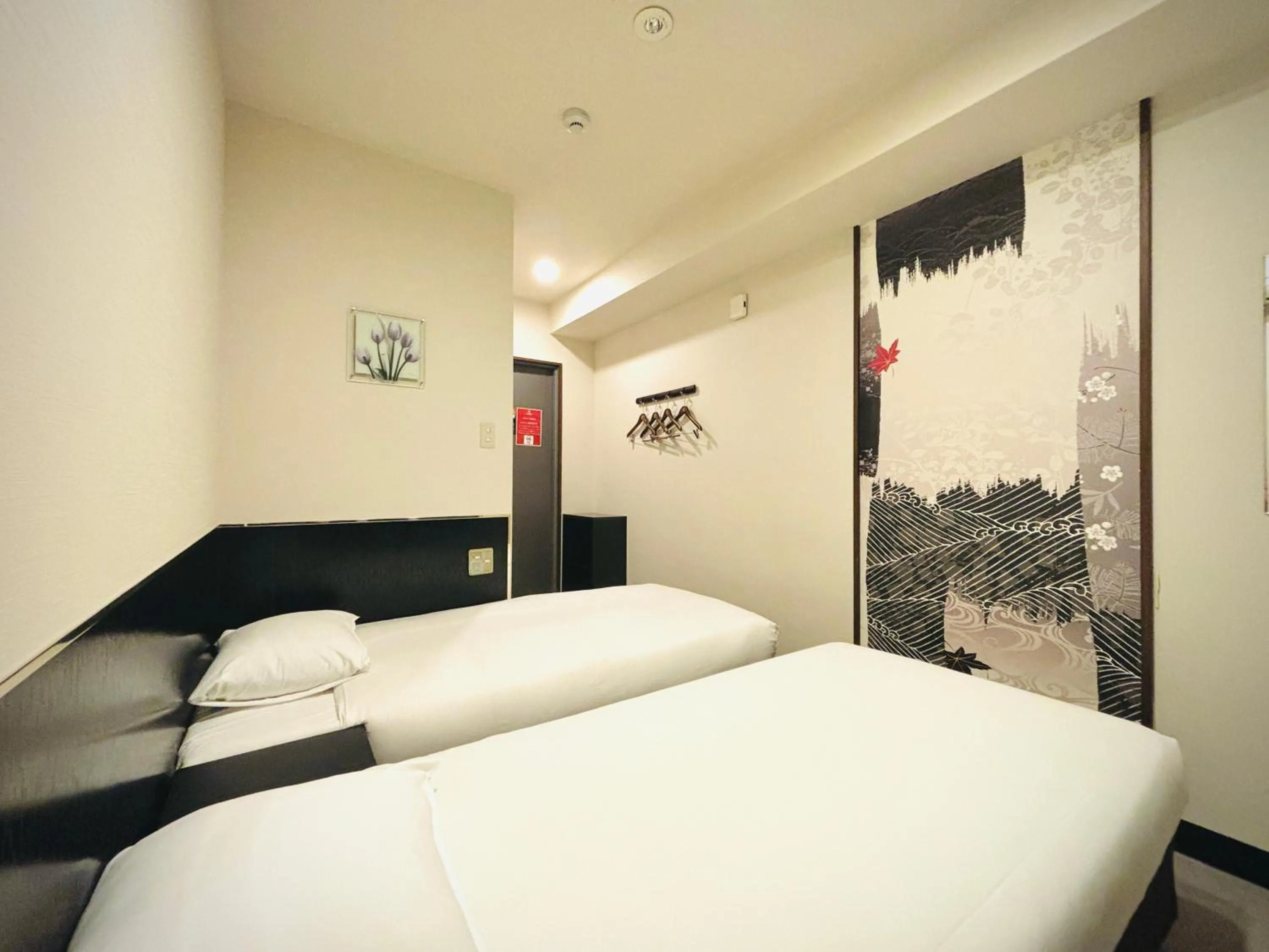 Bed in Hotel Arashi Namba No002