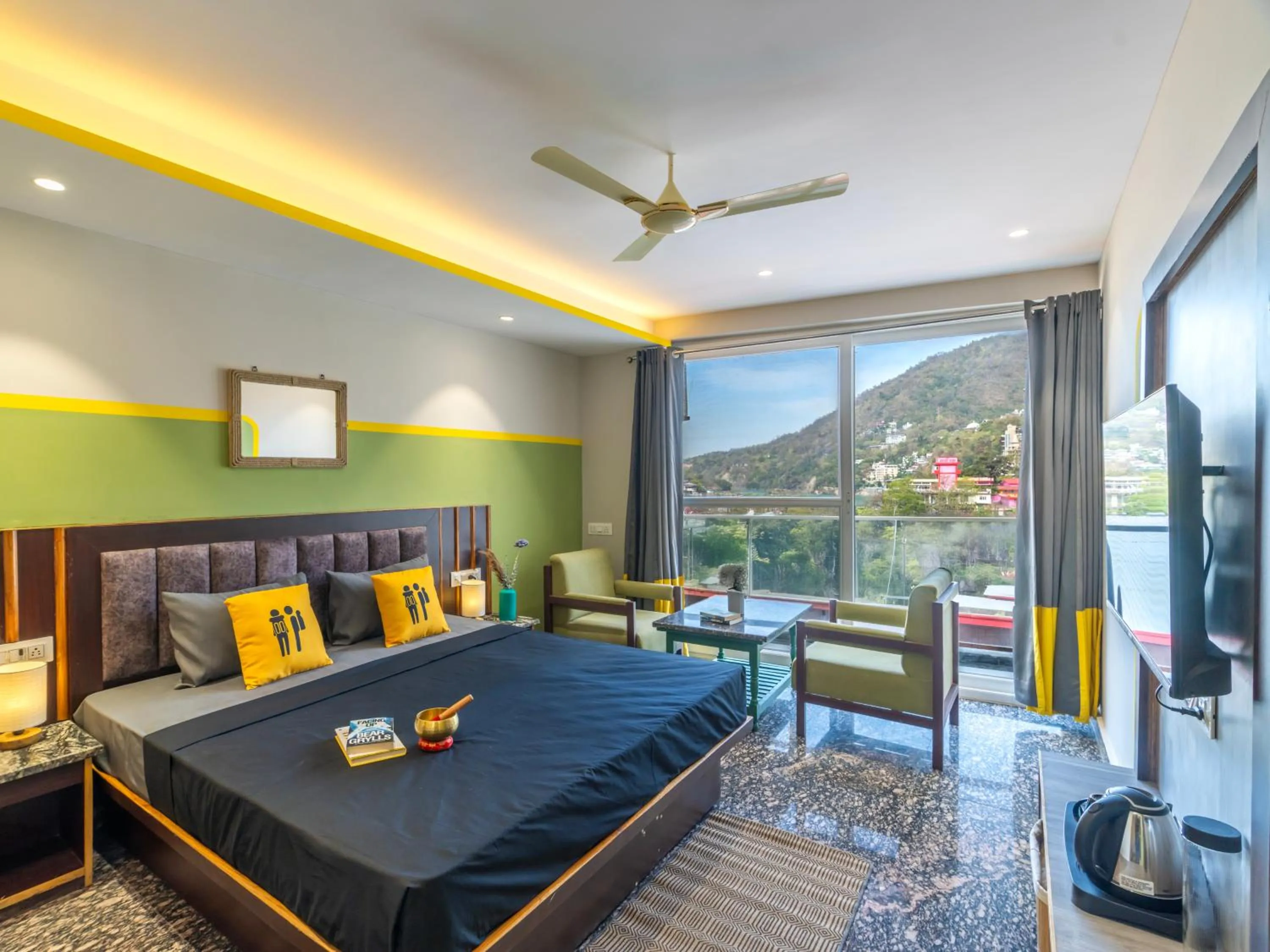 Bed in The Hosteller Rishikesh, Ganges