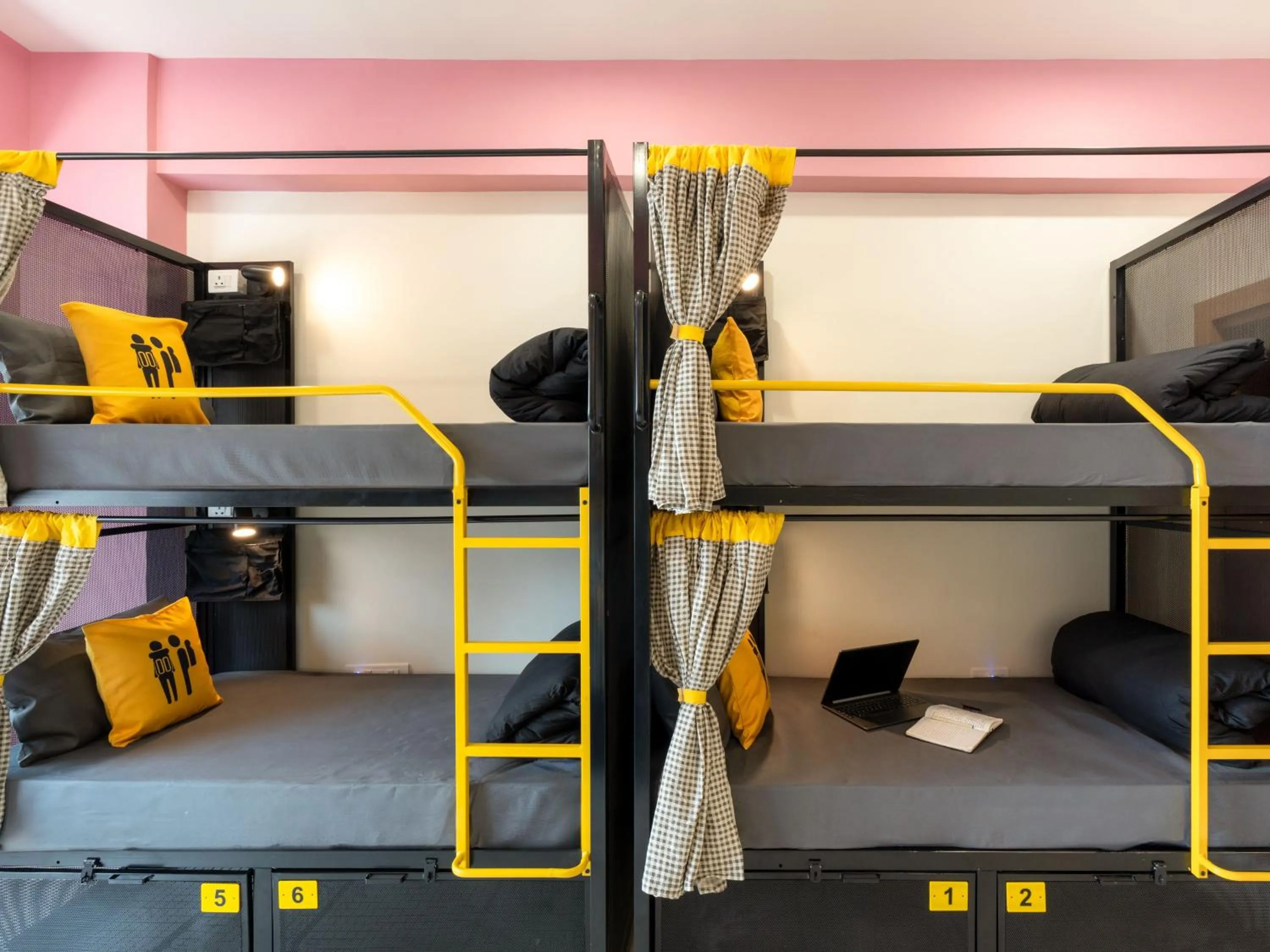 Bed in The Hosteller Jaipur, MI Road