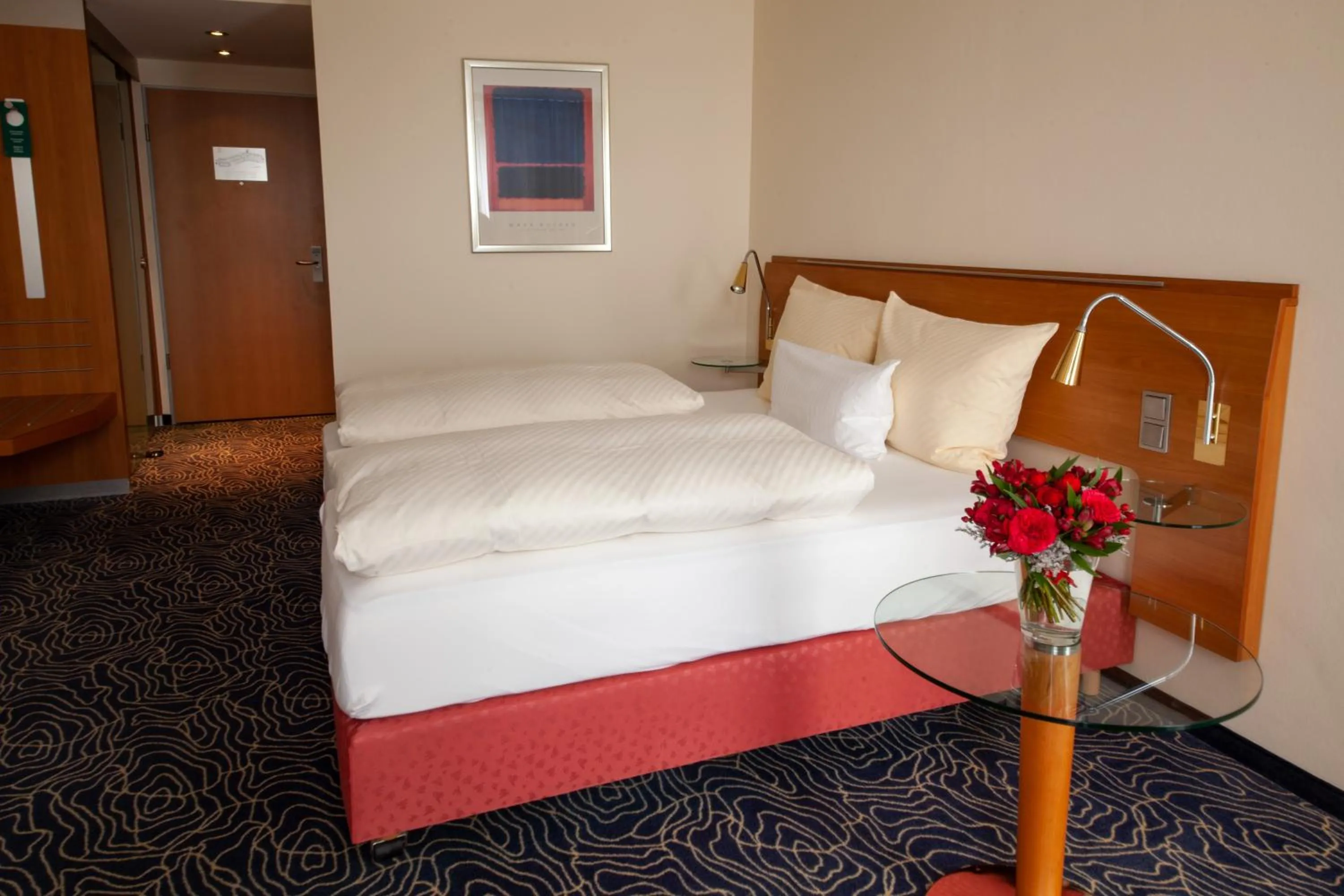 Photo of the whole room, Bed in Hotel Seehof Haltern am See