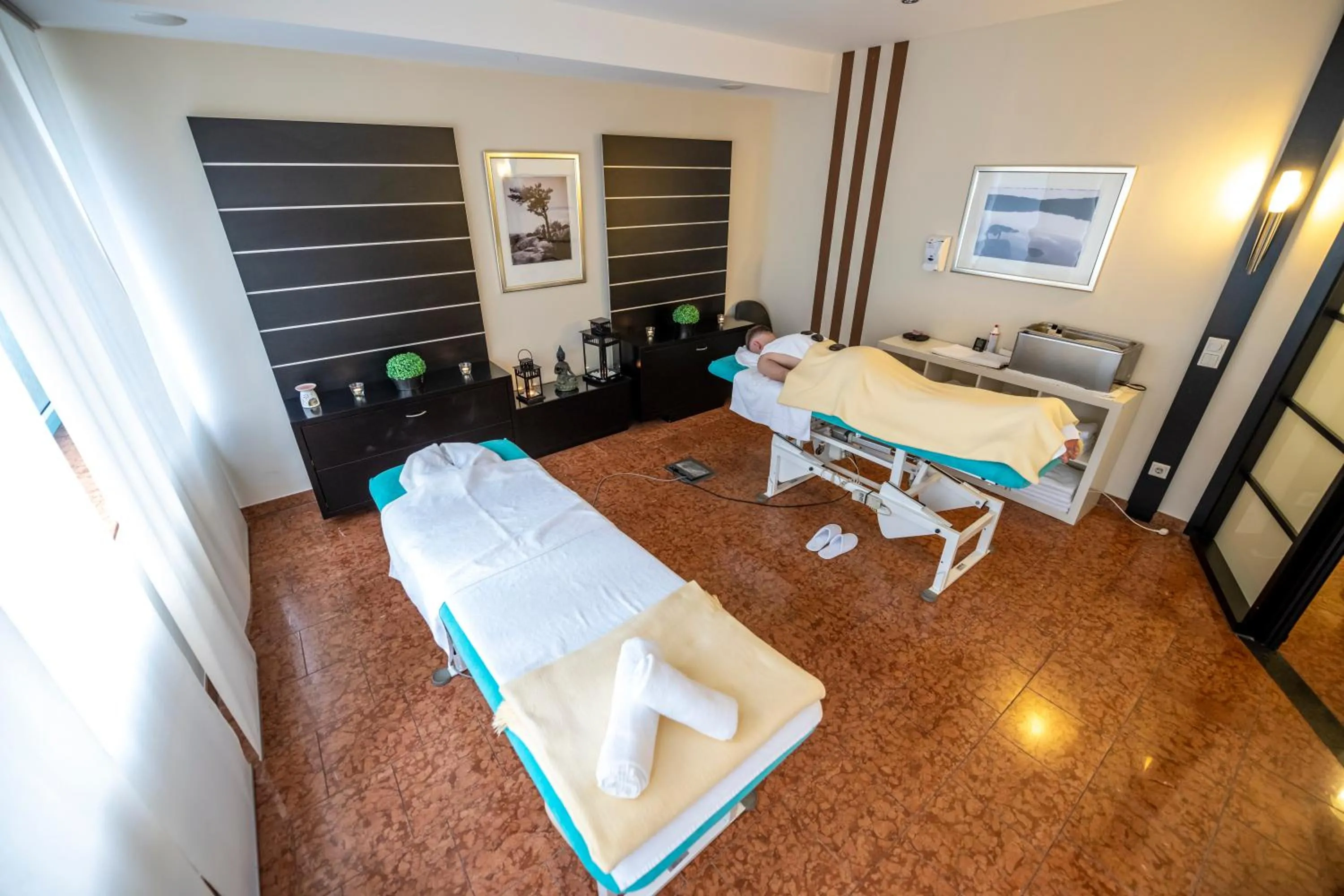 Spa and wellness centre/facilities, Bed in Hotel Seehof Haltern am See