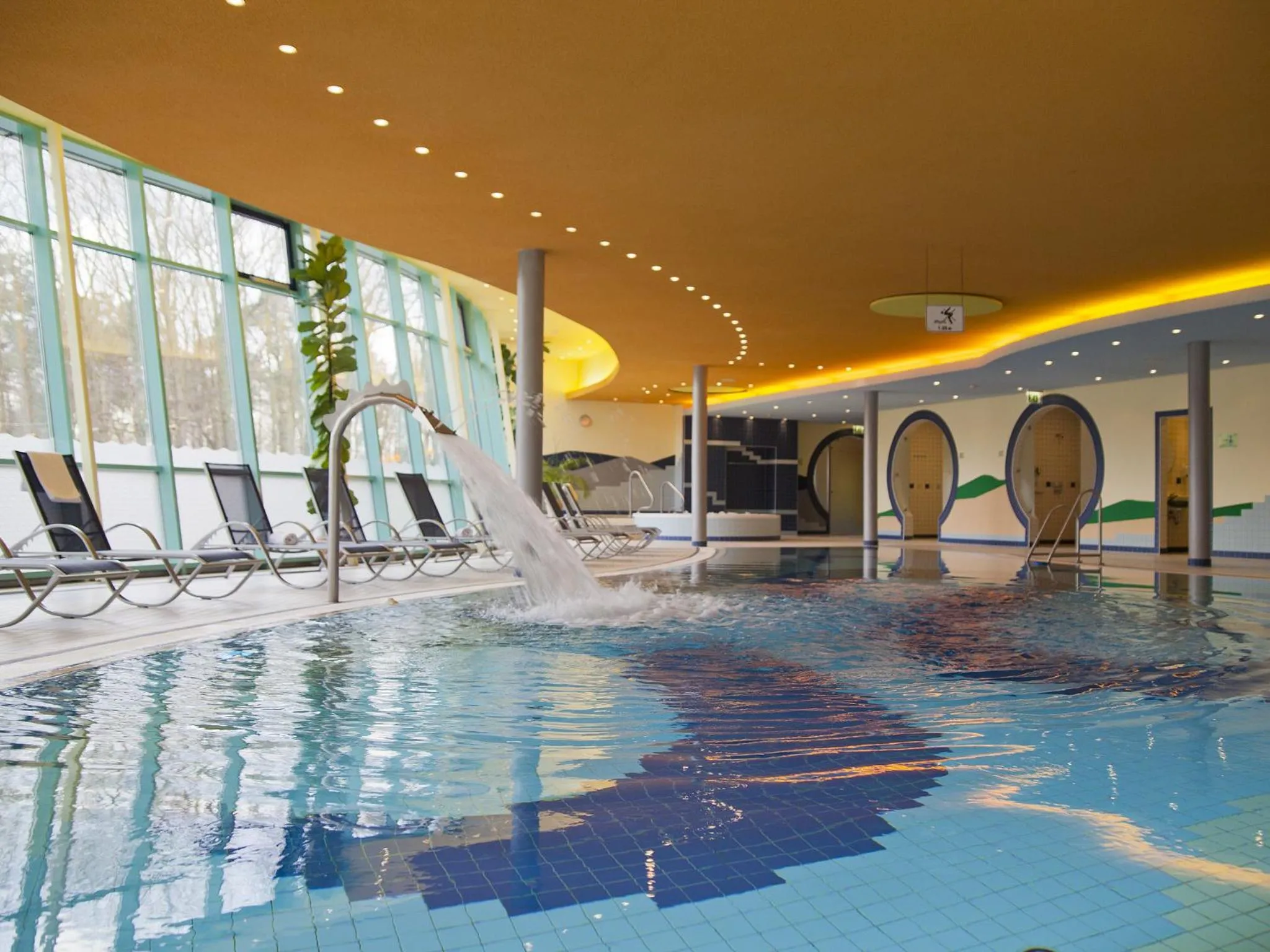 Swimming pool in Hotel Seehof Haltern am See