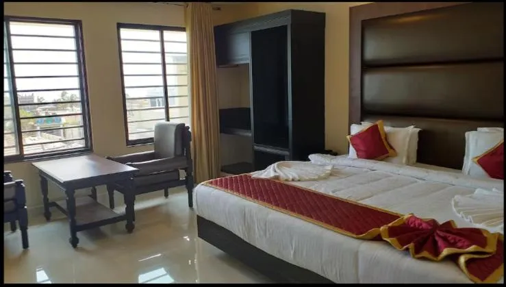 Bed in HOTEL SAMUDRA