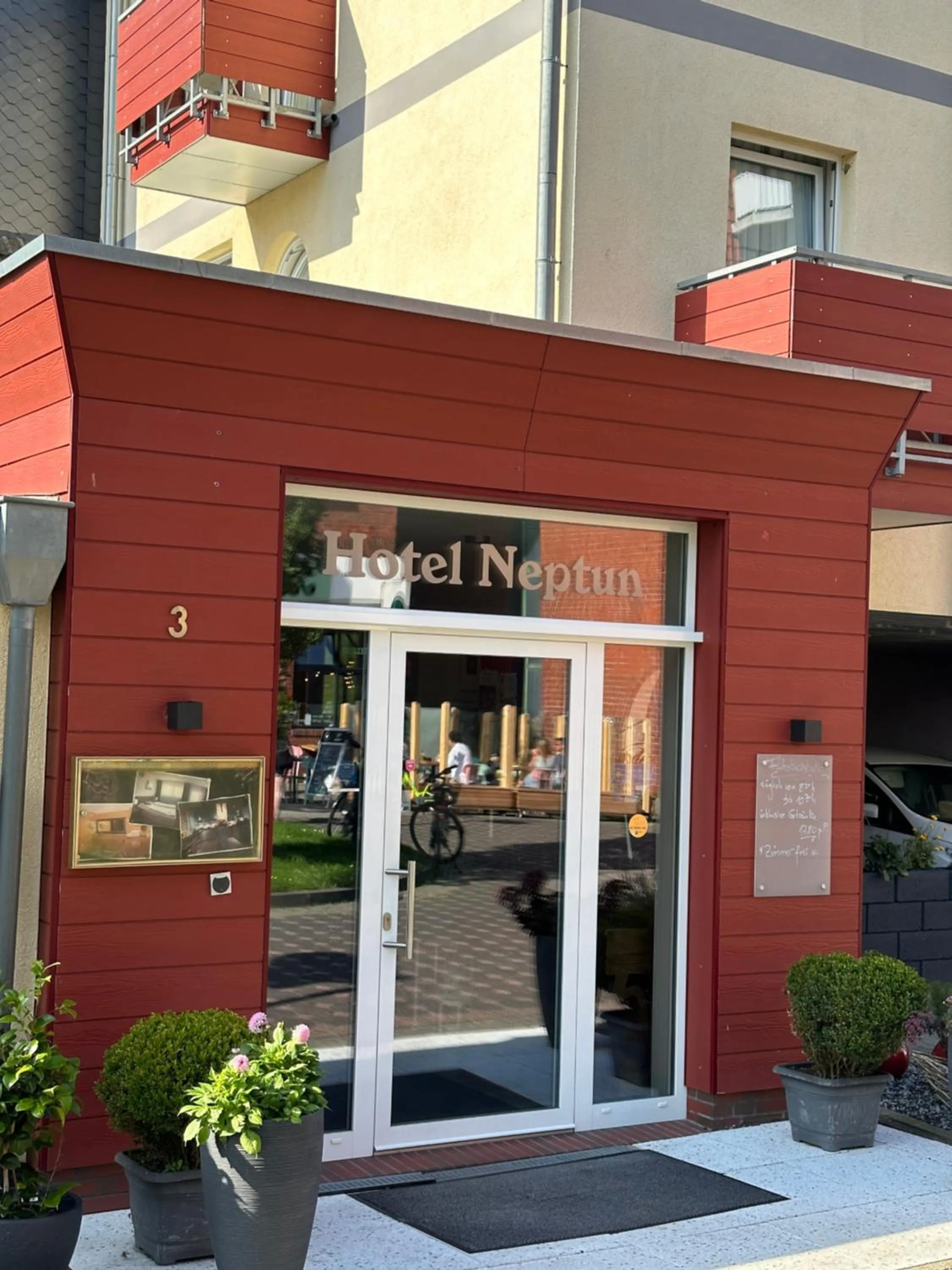 Property building in Hotel Neptun