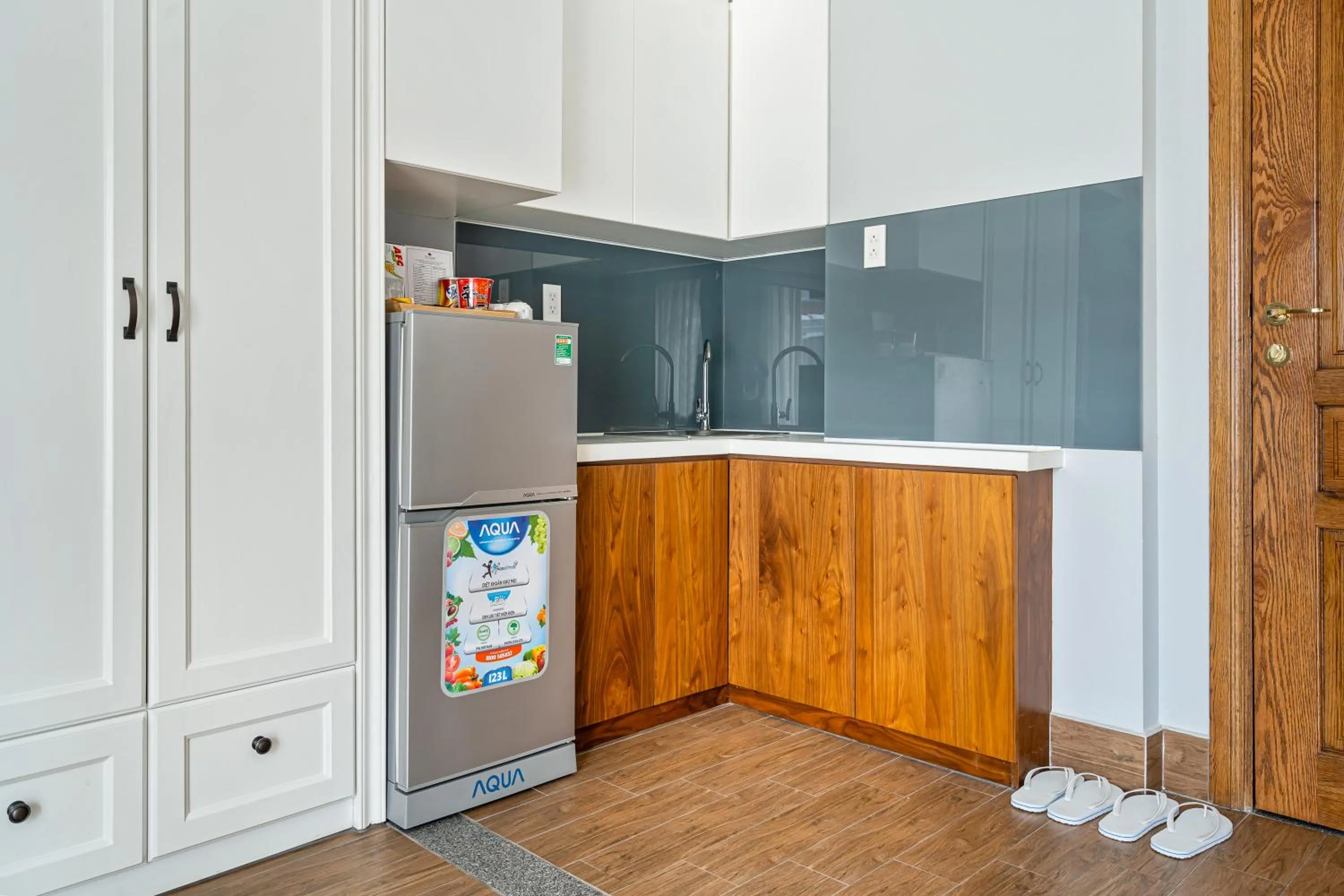 Kitchen or kitchenette in El Ocaso Boutique Hotel
