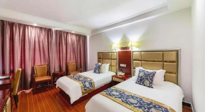 Bed in Yue Lai Yue Hotel