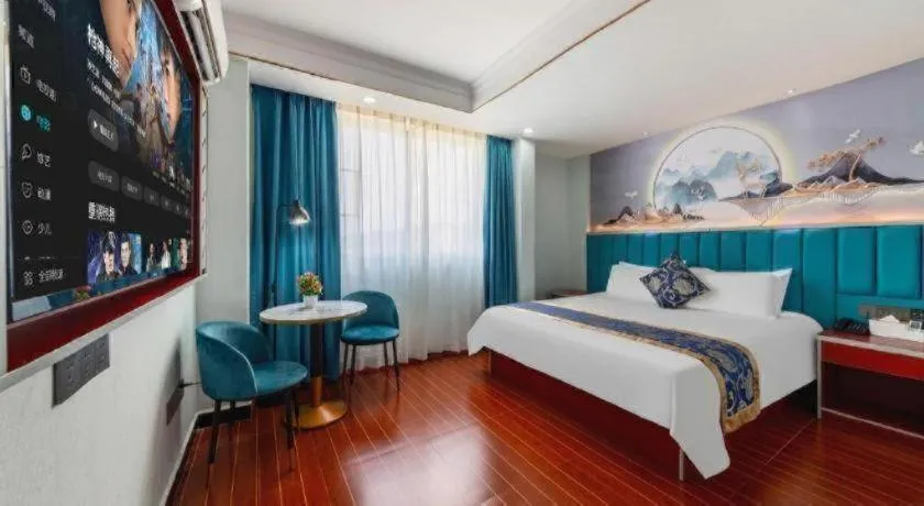 Bed in Yue Lai Yue Hotel