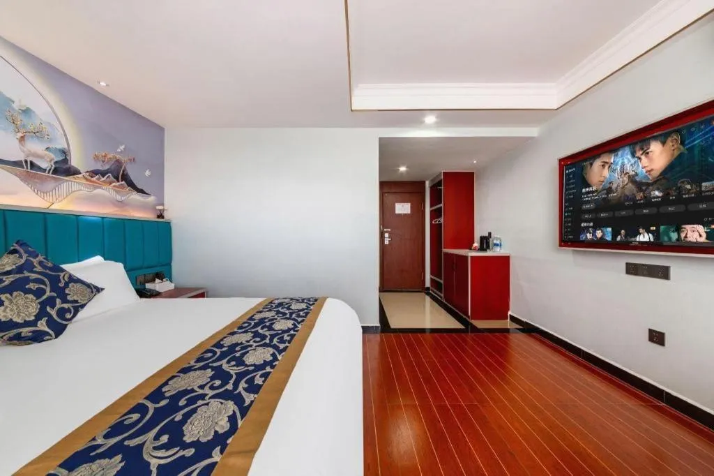 Bed in Yue Lai Yue Hotel