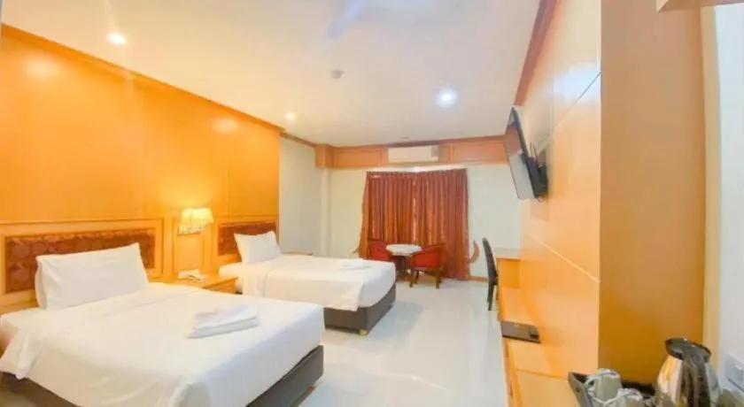 Bed in Siamtara Palace Hotel