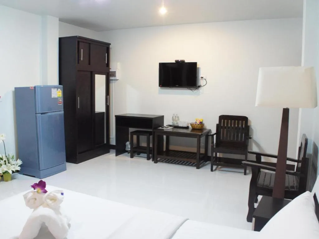 Bed in Nan Treasure Hotel