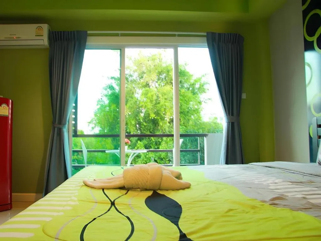 Bed in RungRoj Panich Hotel