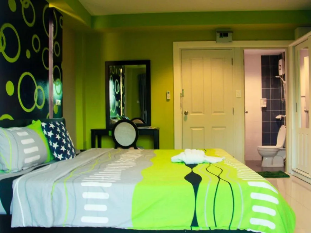 Bed in RungRoj Panich Hotel