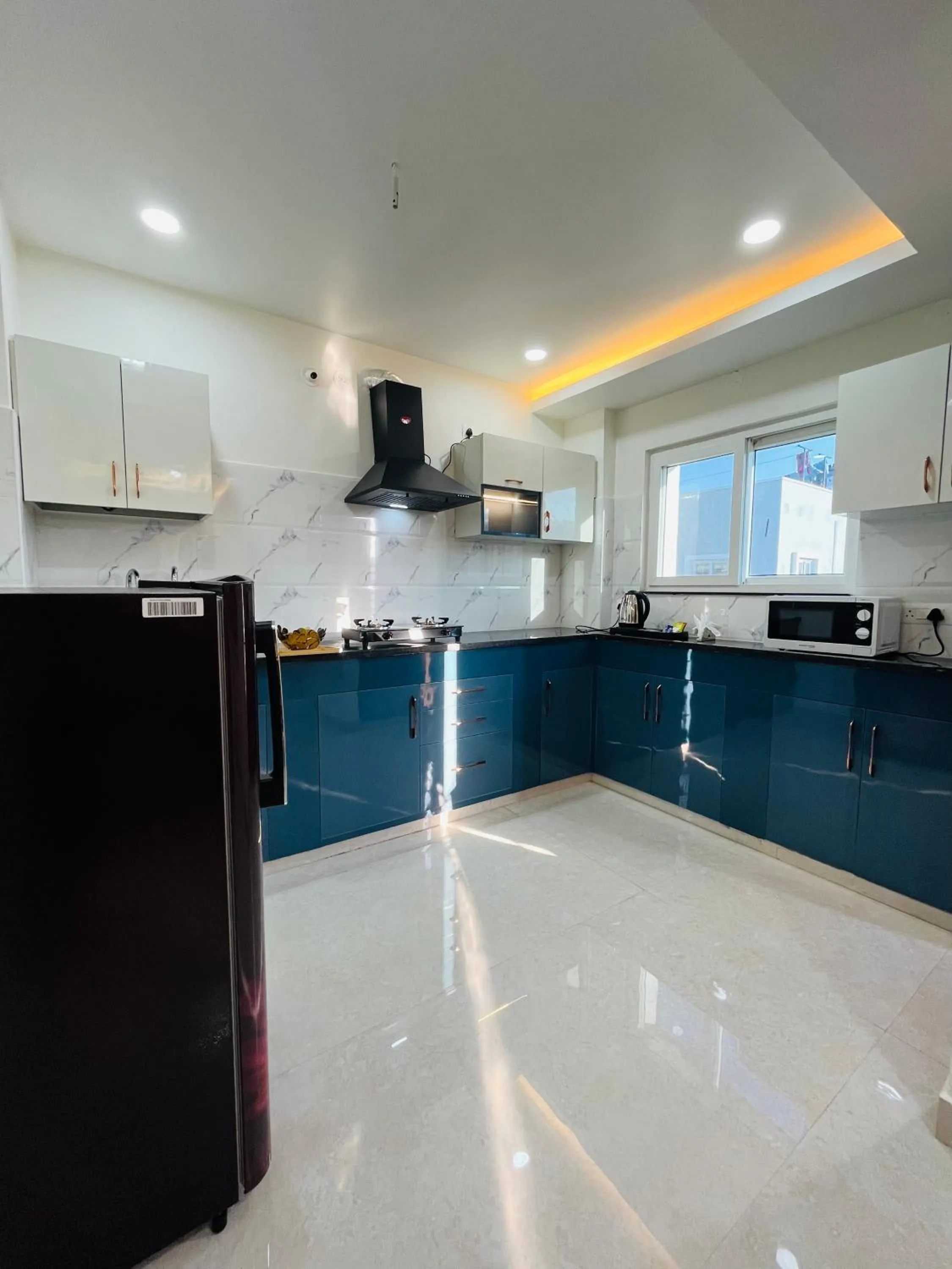 kitchen in Hotel Viola Suites Madhapur, Business Hotel