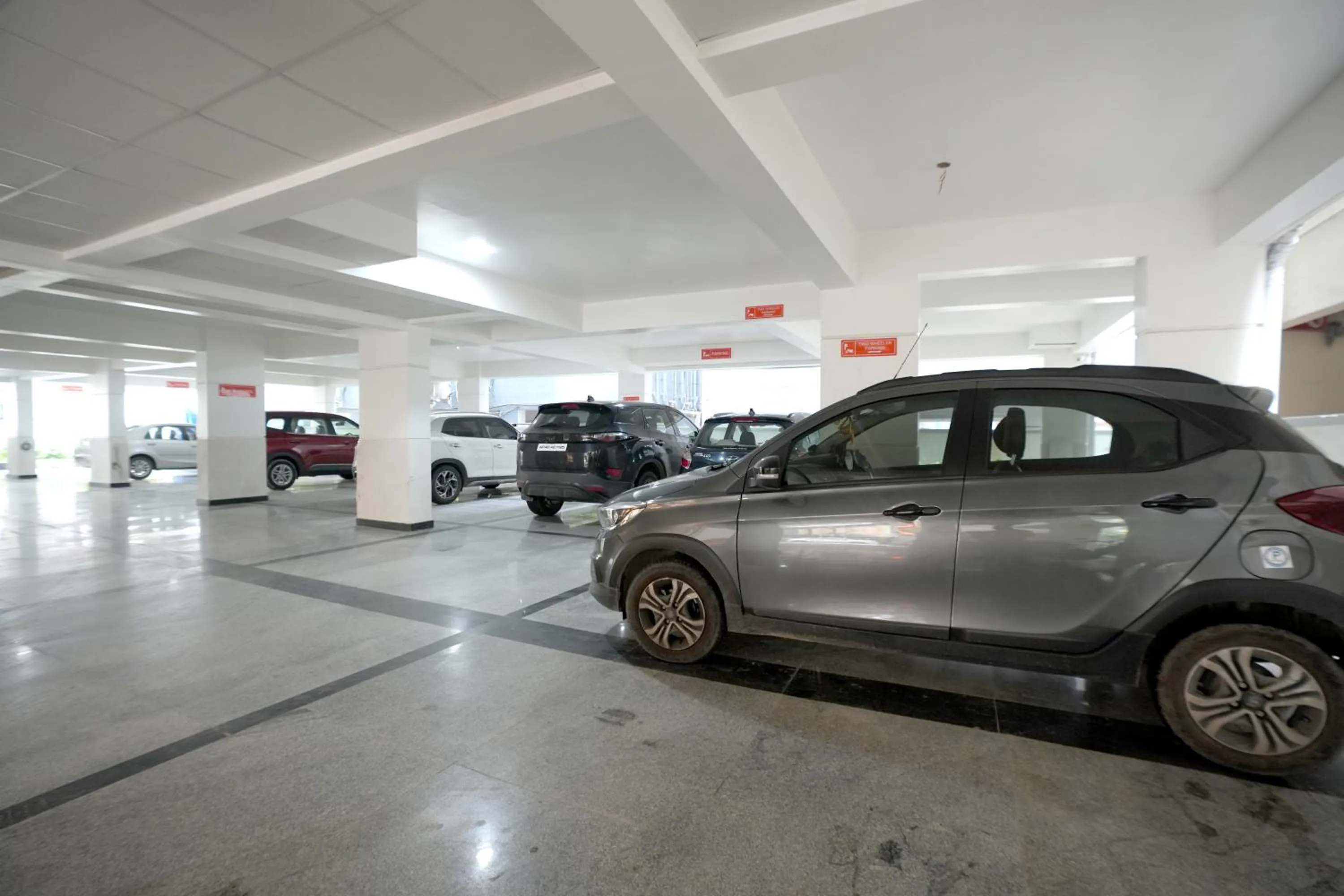 Parking in Hotel Viola Suites Madhapur, Business Hotel